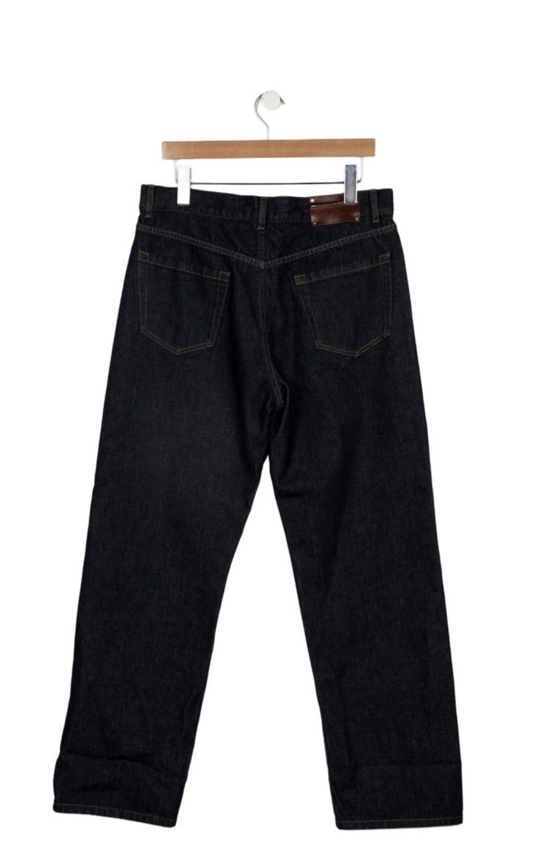 Dries Van Noten Dries van noten straight leg jeans Size 31" - 2 Thumbnail