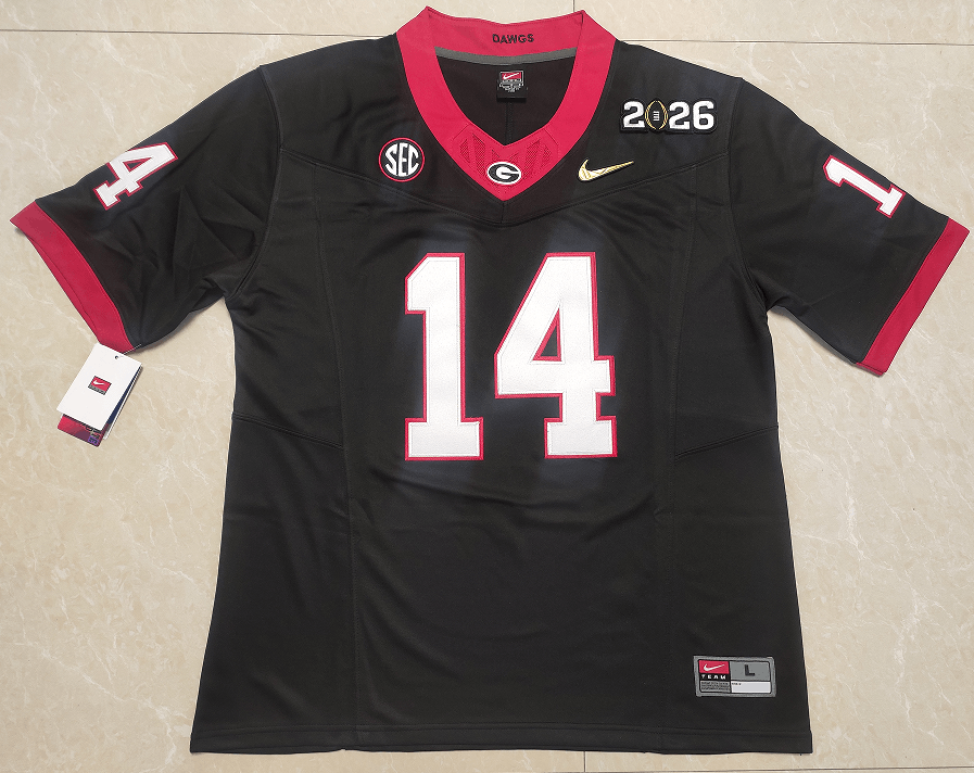 Other Georgia Bulldogs #14 Gunner Stockton College Football Size US L / EU 52-54 / 3 - 1 Thumbnail