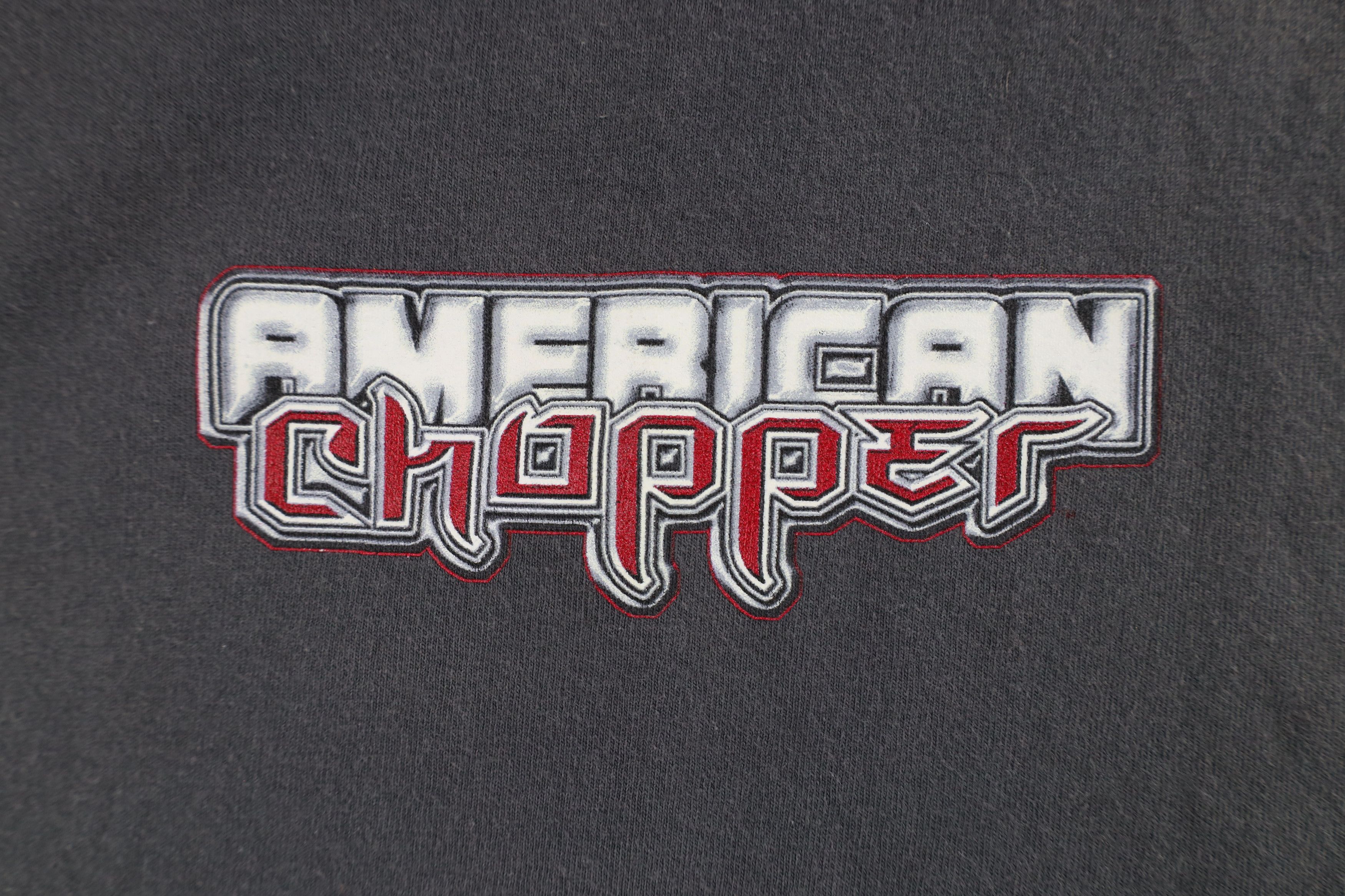 Vintage Vintage Y2K 2004 Chopper Black Widow Motorcycle T-Shirt Size US L / EU 52-54 / 3 - 4 Thumbnail