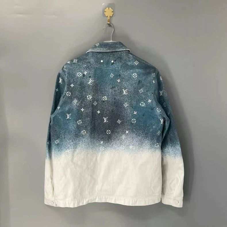 Louis Vuitton Louis Vuitton Star Gradient Denim Jacket Size US S / EU 44-46 / 1 - 2 Thumbnail