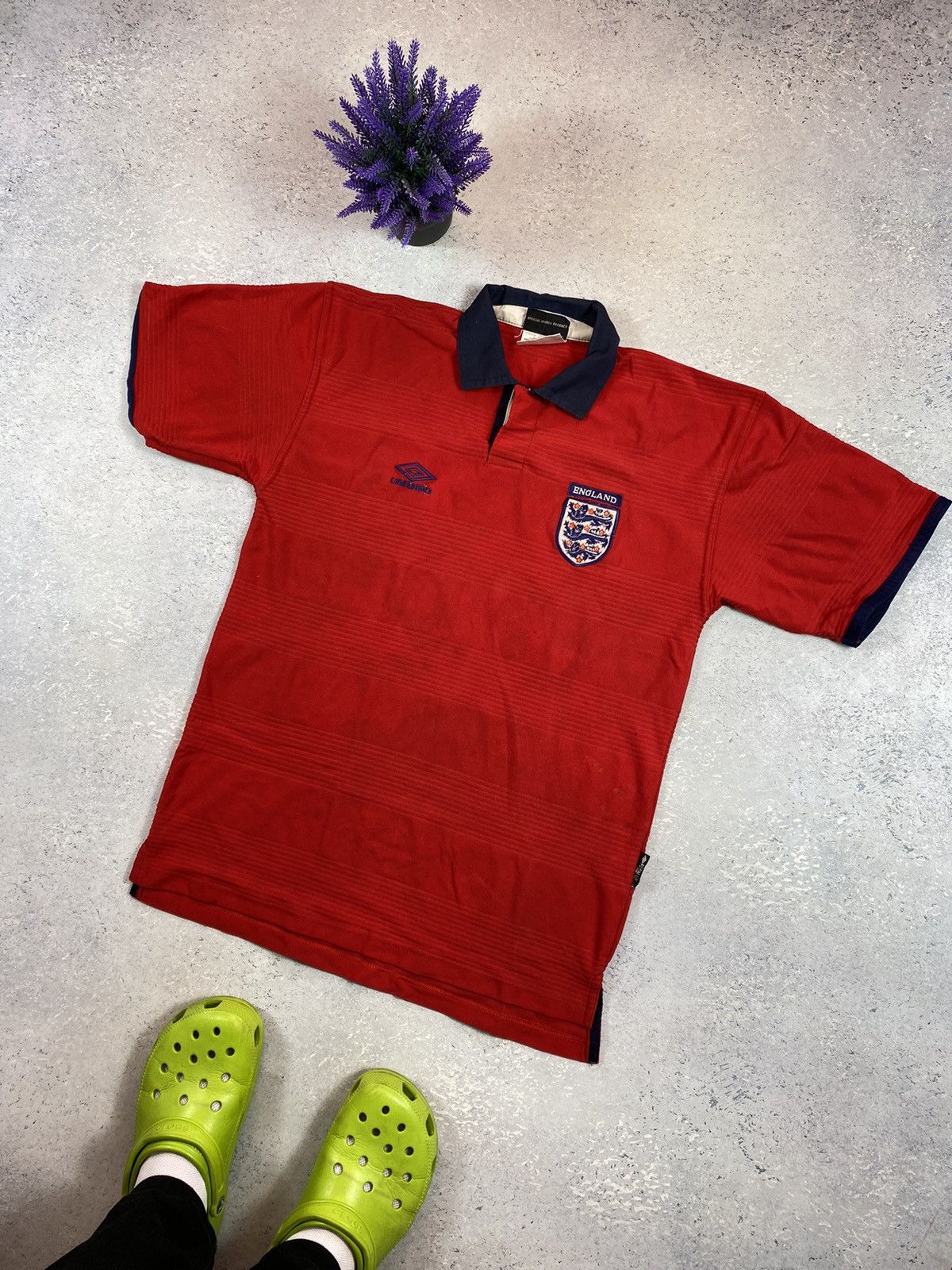 Umbro England Umbro Soccer Jersey Size US XL / EU 56 / 4 - 1 Thumbnail