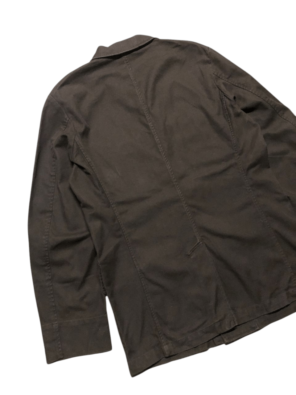 Japanese Brand Japanese Brand On Board Denim Work Jacket Brown Size US M / EU 48-50 / 2 - 8 Thumbnail
