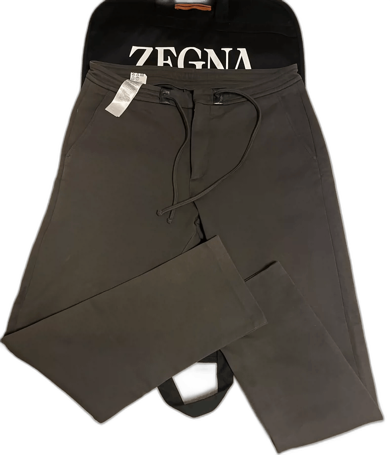 Ermenegildo Zegna Ermenegildo Zegna Men's Knit Casual Pants-yf Size US 44 / EU 60 - 1 Thumbnail