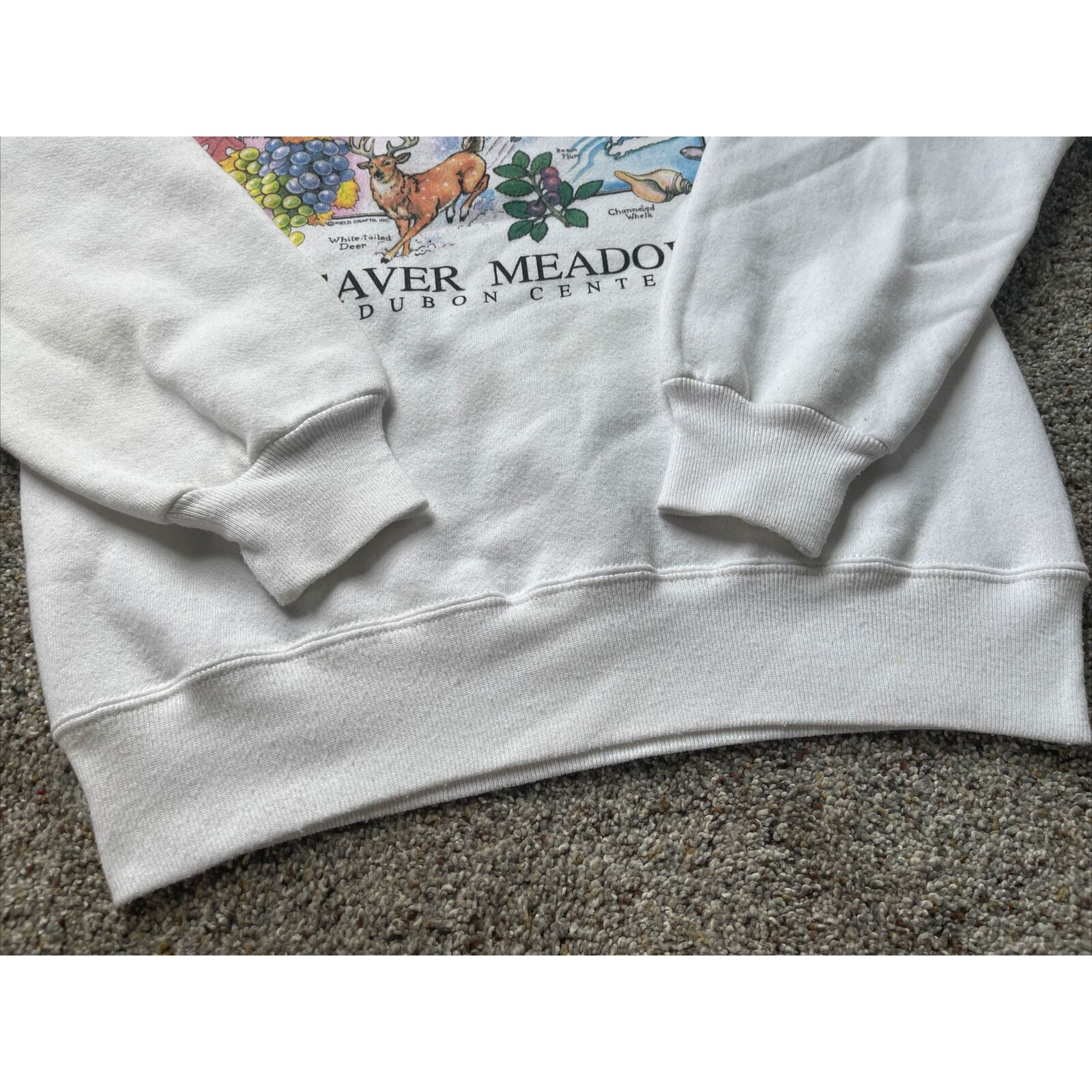 Jerzees Vintage 80s Small Beaver Meadow New York State Park Crewneck Size US S / EU 44-46 / 1 - 10 Thumbnail