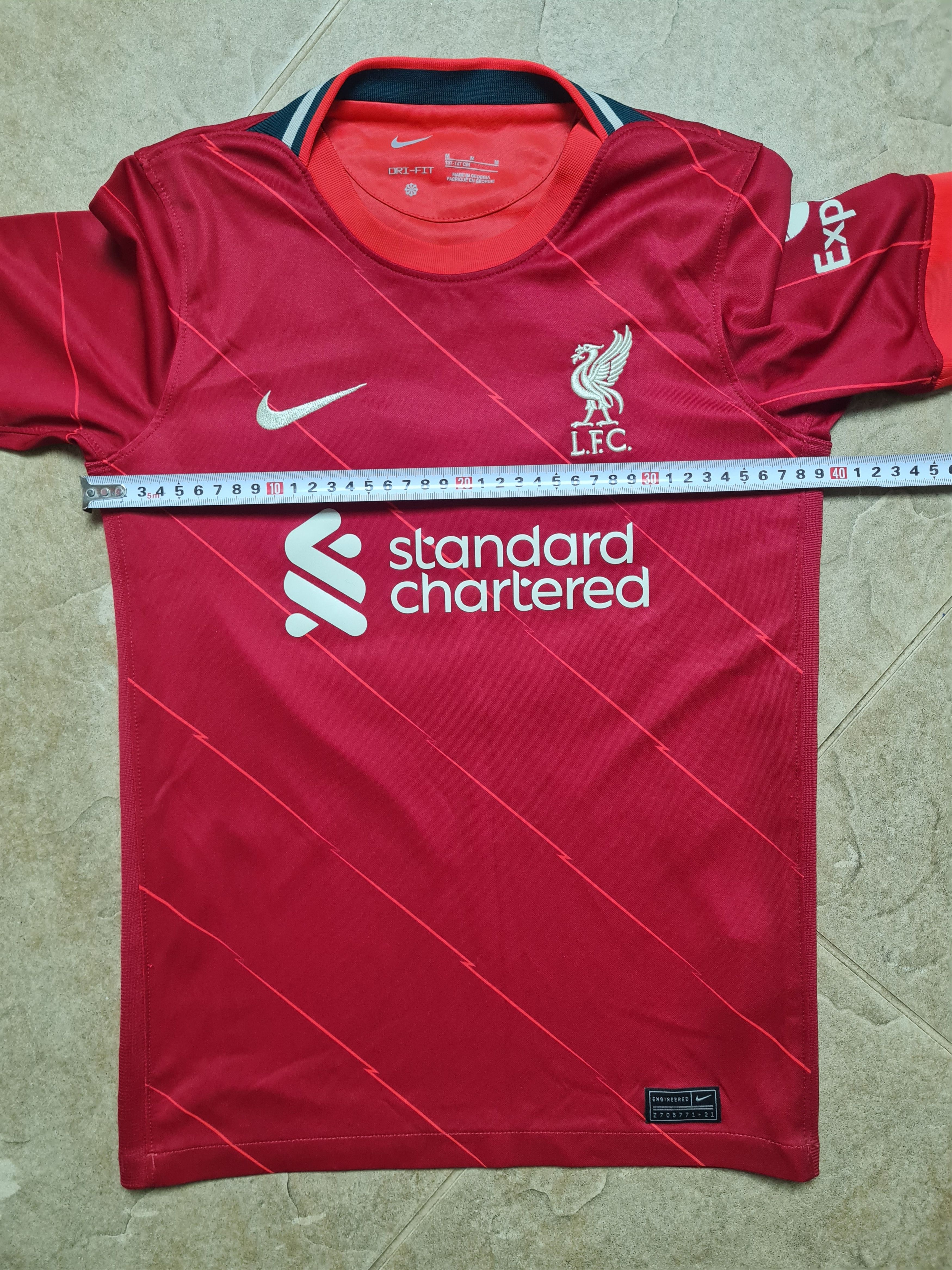 Nike Soccer Shirt #20 Diogo Jota Liverpool FC Nike 082568-888 Size US XXS / EU 40 - 4 Thumbnail