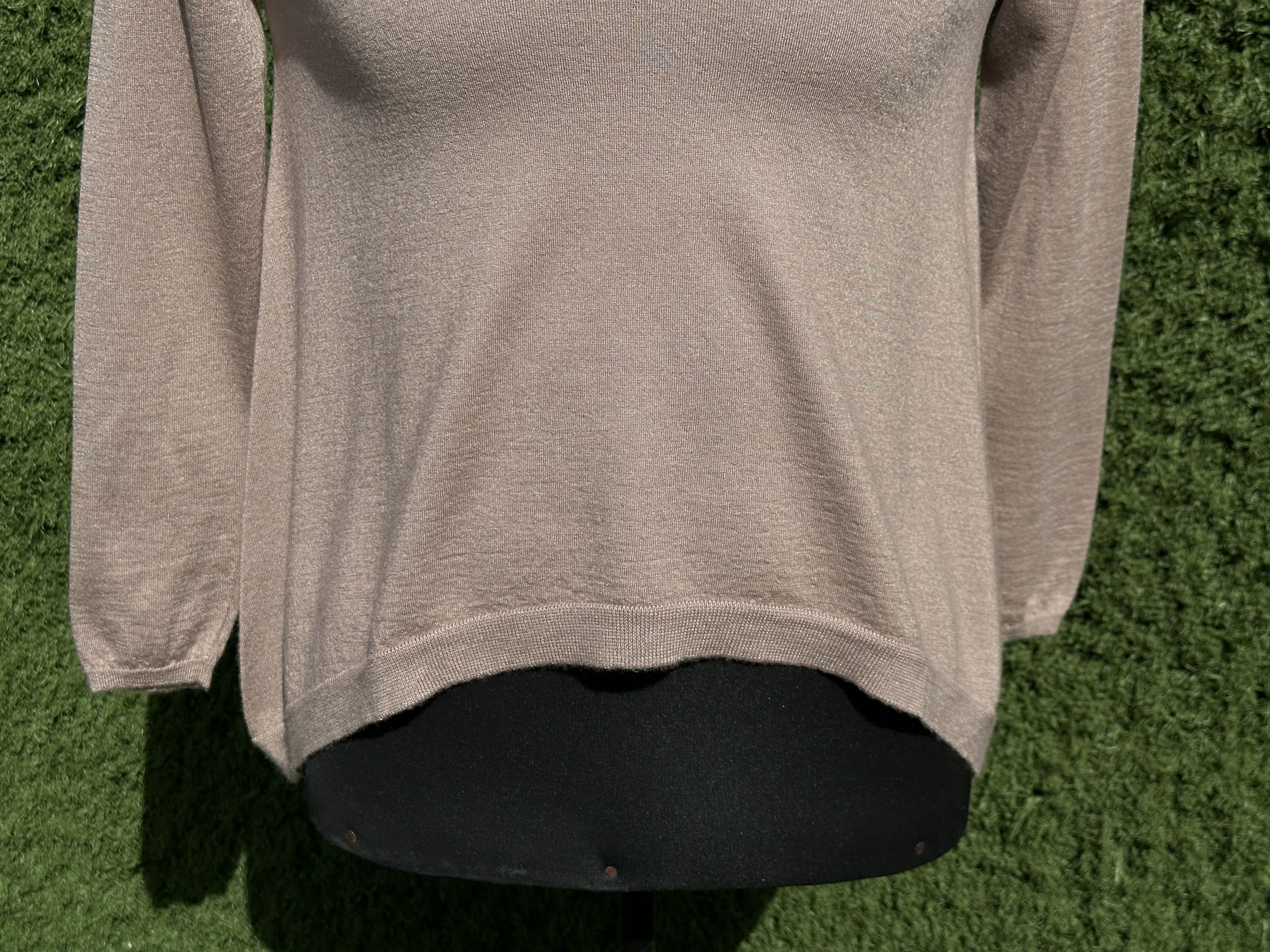 Brunello Cucinelli Brunello Cucinelli Cashmere Swing Knit Sweater Size M L Size M / US 6-8 / IT 42-44 - 7 Thumbnail