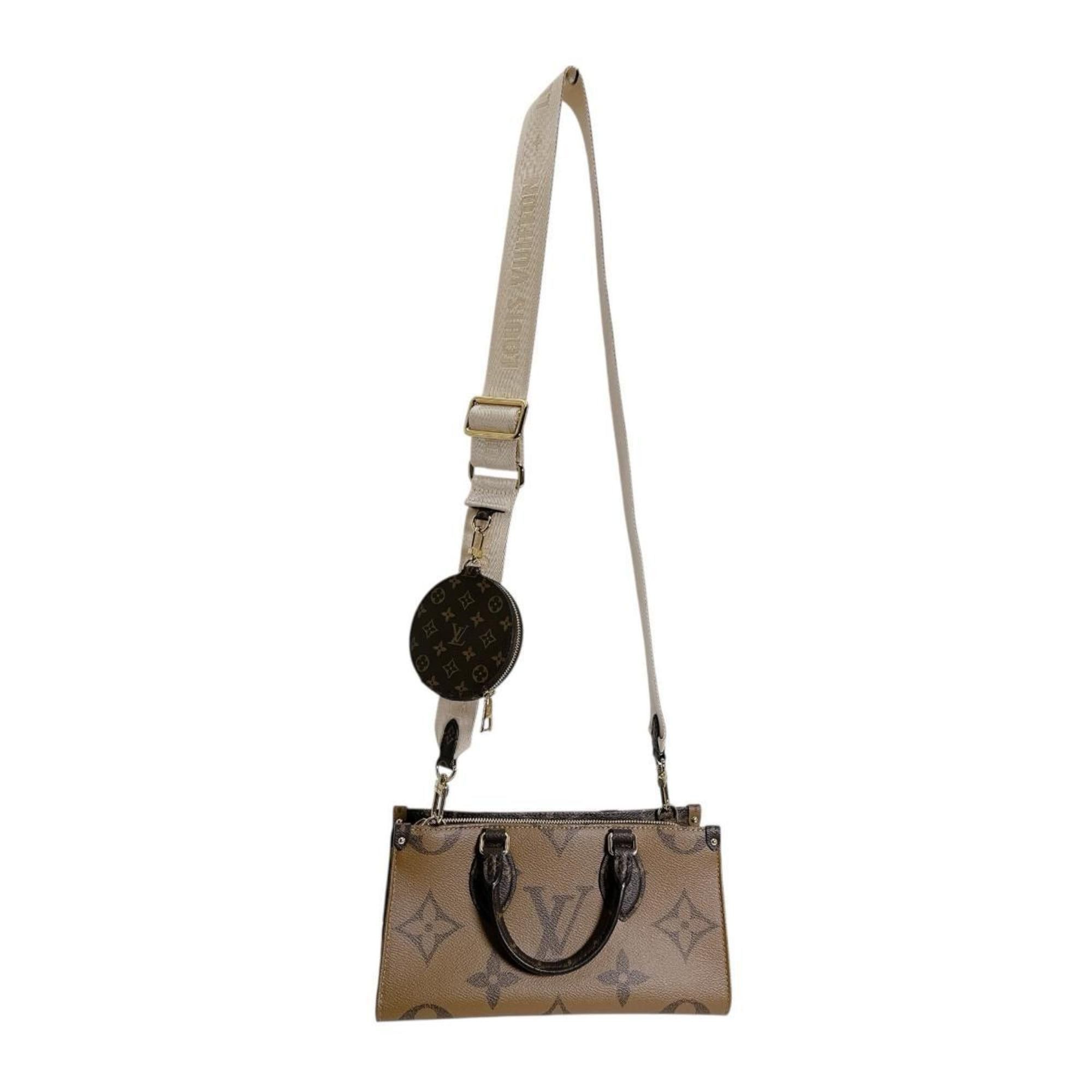 Louis Vuitton Louis Vuitton On the Go New York Monogram Canvas Tote Bag, Brown, M46653 Size ONE SIZE - 1 Thumbnail
