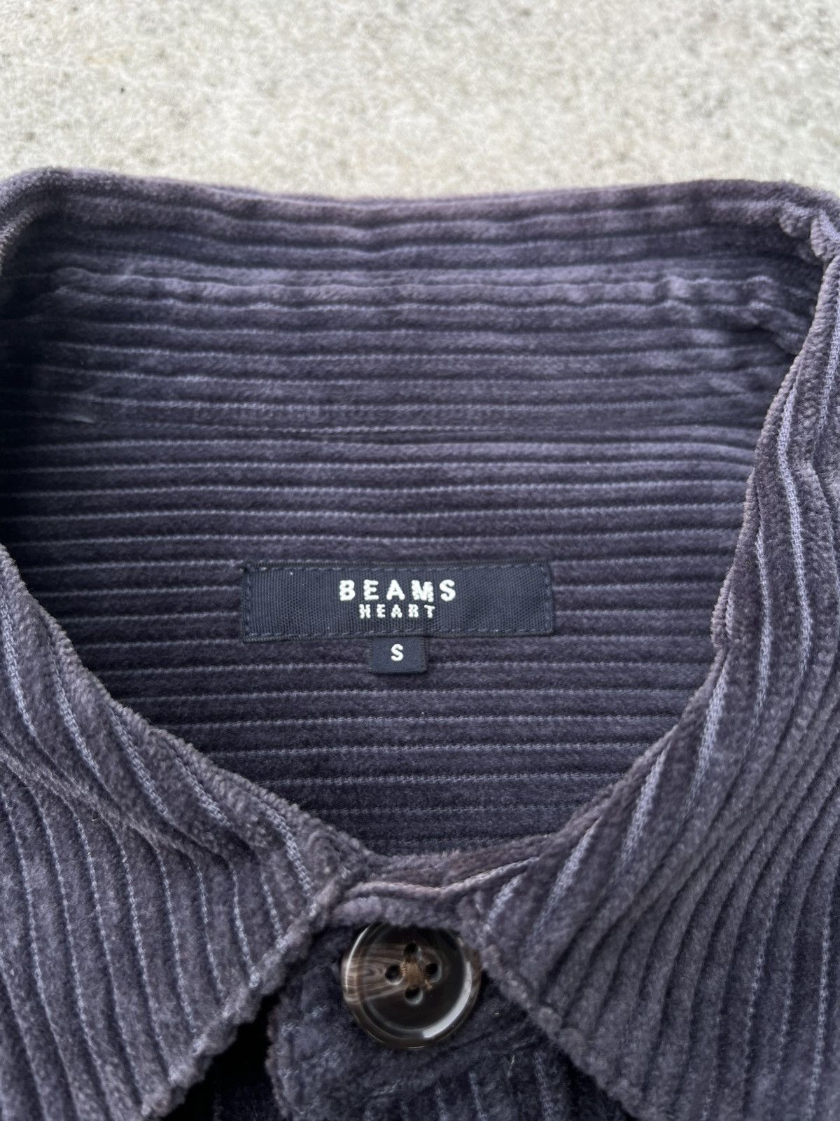 Beams Plus Rare Beams Heart corduroy overshirt jacket Size US L / EU 52-54 / 3 - 8 Thumbnail