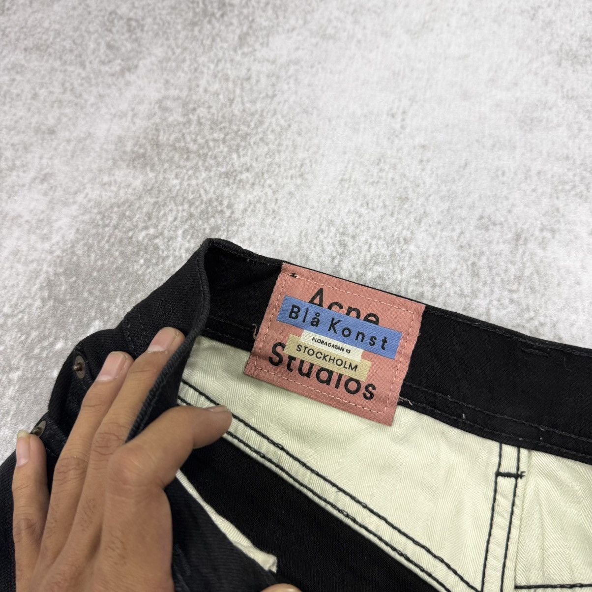 Acne Studios Acne Studios black longjeans bla konst stockholm Size 29" - 8 Thumbnail
