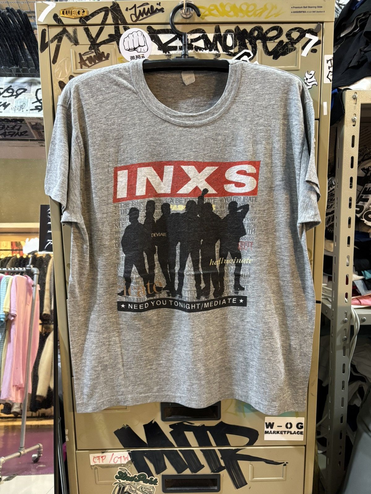 Band Tees INXS vintage tee 80’s Size US XL / EU 56 / 4 - 1 Thumbnail