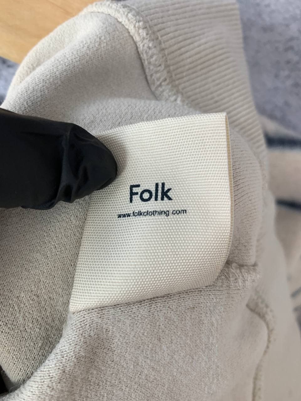 Folk Folk Striped Sweater Crew Neck Pullover Jumper LS Sweatshirt Size US L / EU 52-54 / 3 - 8 Thumbnail