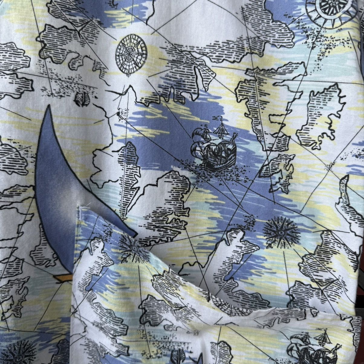 Dickies Workshirt Nurse Dickies Maps Ocean Sail Printed Size US M / EU 48-50 / 2 - 7 Thumbnail