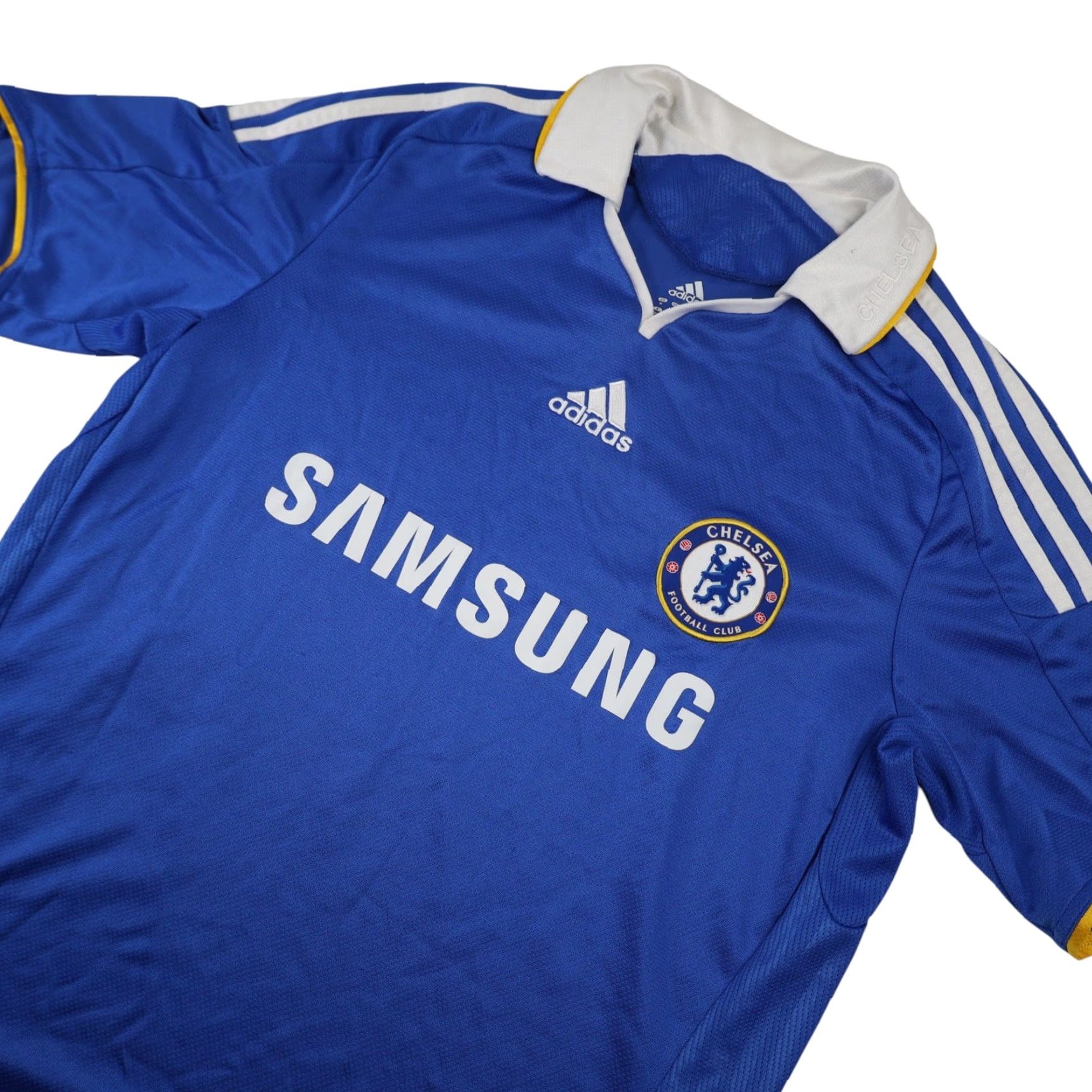 Adidas VINTAGE Adidas Chelsea FC Mens Medium Soccer Jersey Blue Shirt Mens Medium Blue Chelsea FC 2014 Adidas Soccer Jersey Size US M / EU 48-50 / 2 - 2 Thumbnail