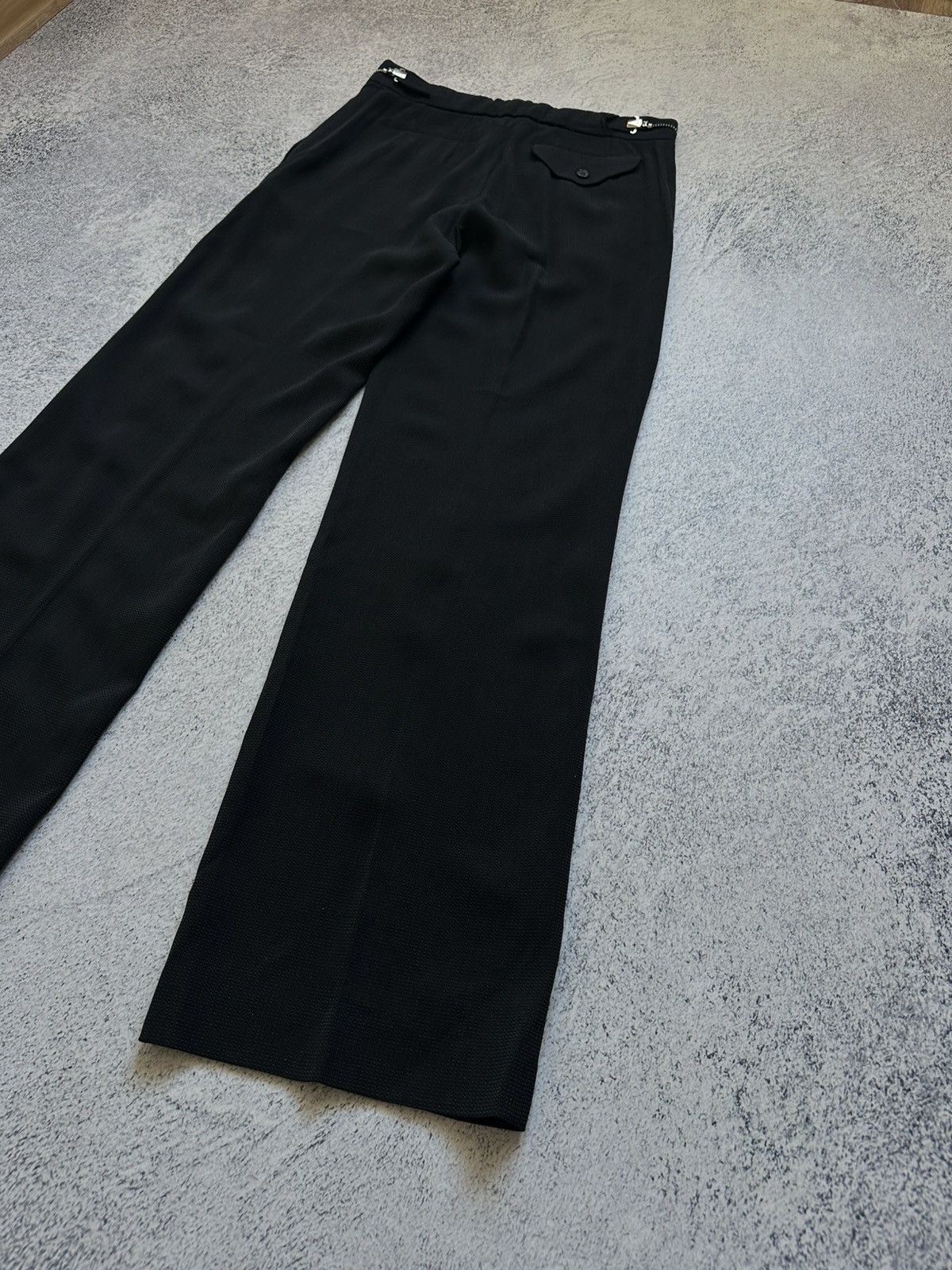 Ann Demeulemeester Ann Demeulemeester Archive Women’s Fluid Wool Pants 38 Size 26" / US 2 / IT 38 - 14 Thumbnail