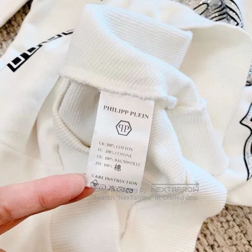 Philipp Plein Philipp Plein White Sweatshirt. Size XS / US 0-2 / IT 36-38 - 9 Thumbnail