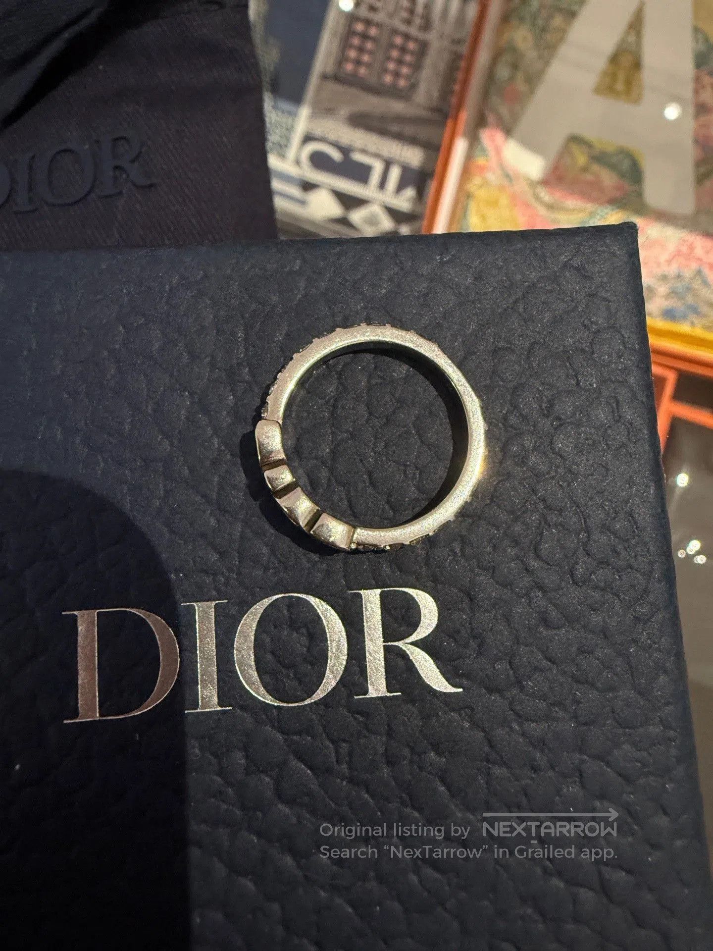 Dior Dior Women's Silver Ring M Size. Size ONE SIZE - 2 Thumbnail