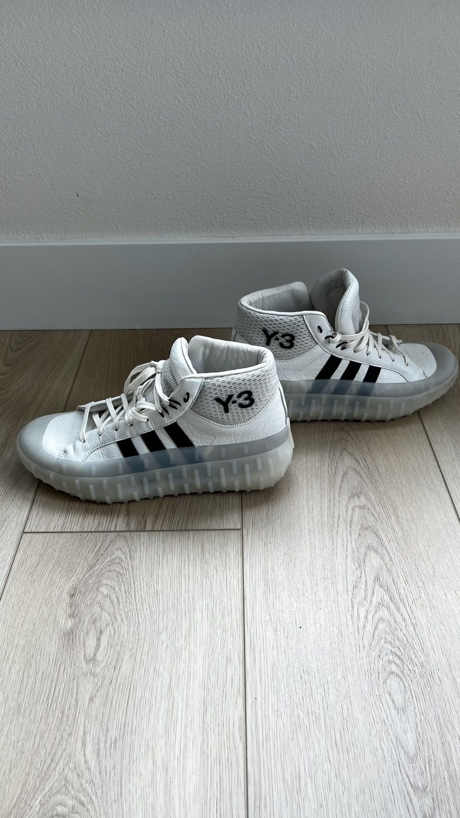 Adidas × Y-3 × Yohji Yamamoto Y-3 adidas Yohji collab Size US 10.5 / EU 43-44 - 12 Thumbnail