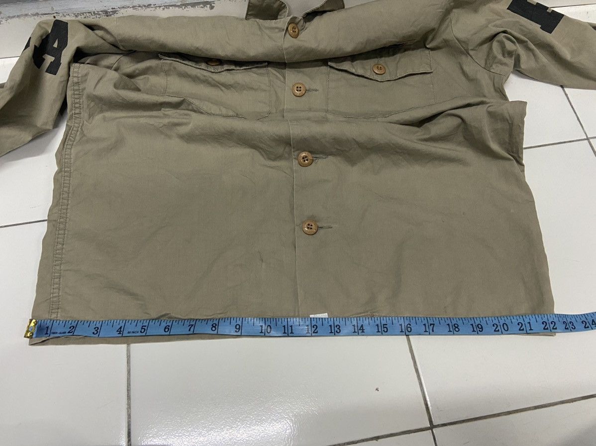 Bape BAPE A BATHING APE ASNKA MILITARY STYLE BUTTON UP Size US M / EU 48-50 / 2 - 16 Thumbnail