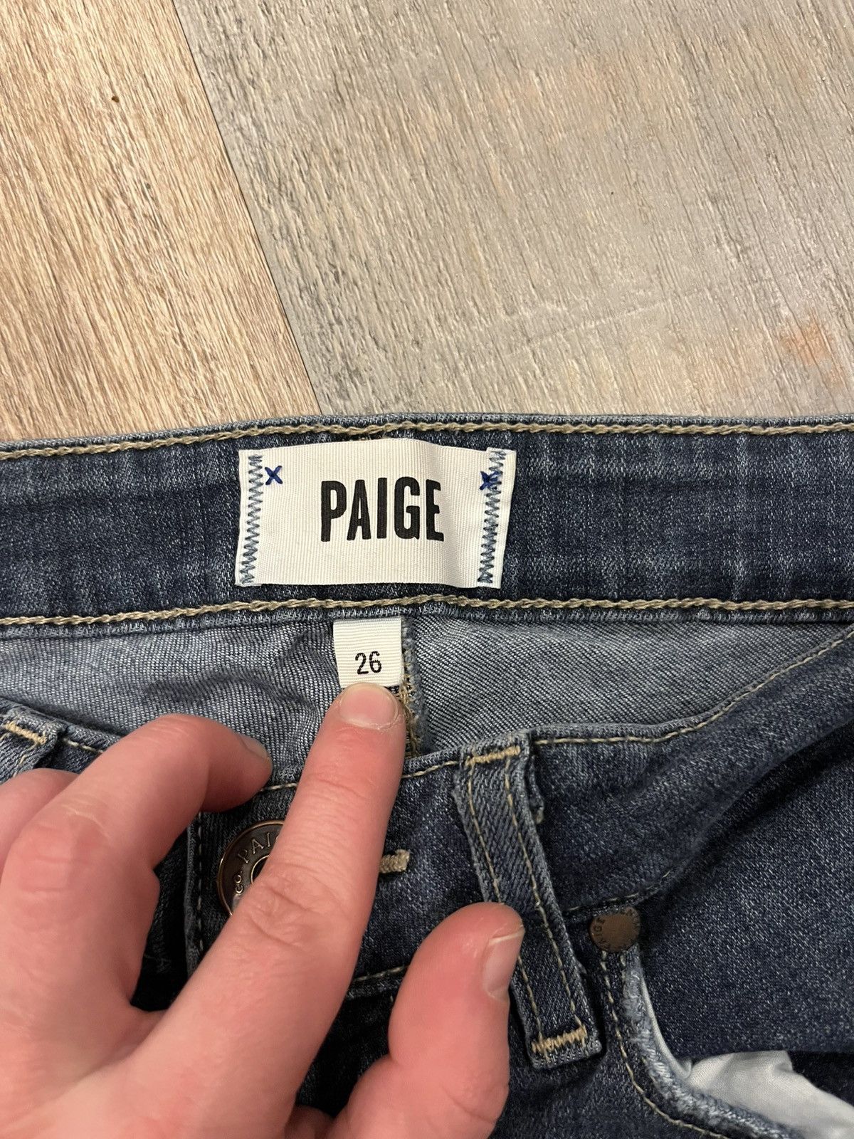 Paige Paige Women’s Verdugo Ultra Skinny High Waist Jeans Blue Size 26" / US 2 / IT 38 - 3 Thumbnail