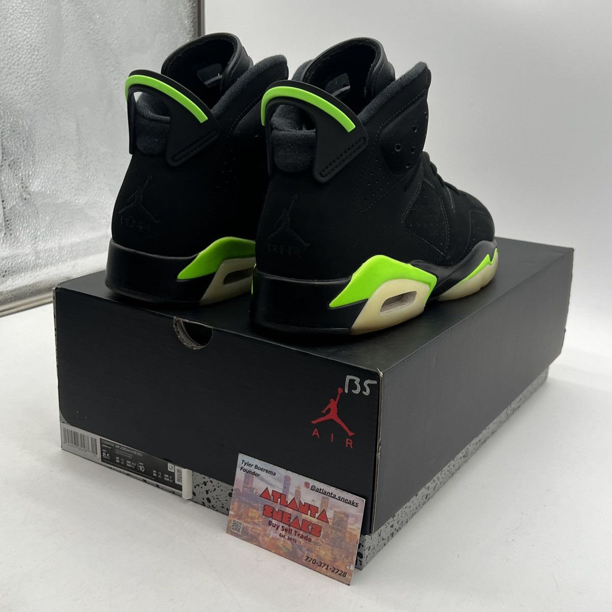 Jordan Brand Air Jordan 6 Electric green Size US 8.5 / EU 41-42 - 5 Thumbnail