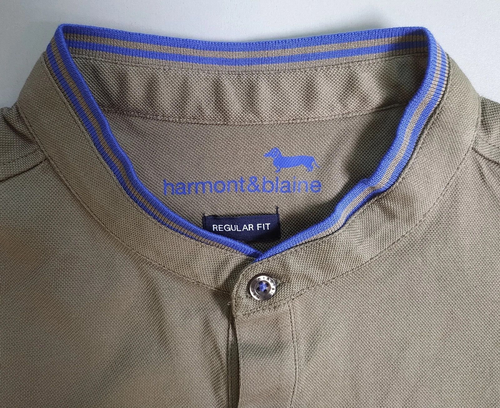 Harmont & Blaine Harmont & Blaine Shortsleeves Polo Shirt ASM - 1987 Size US XXL / EU 58 / 5 - 5 Thumbnail