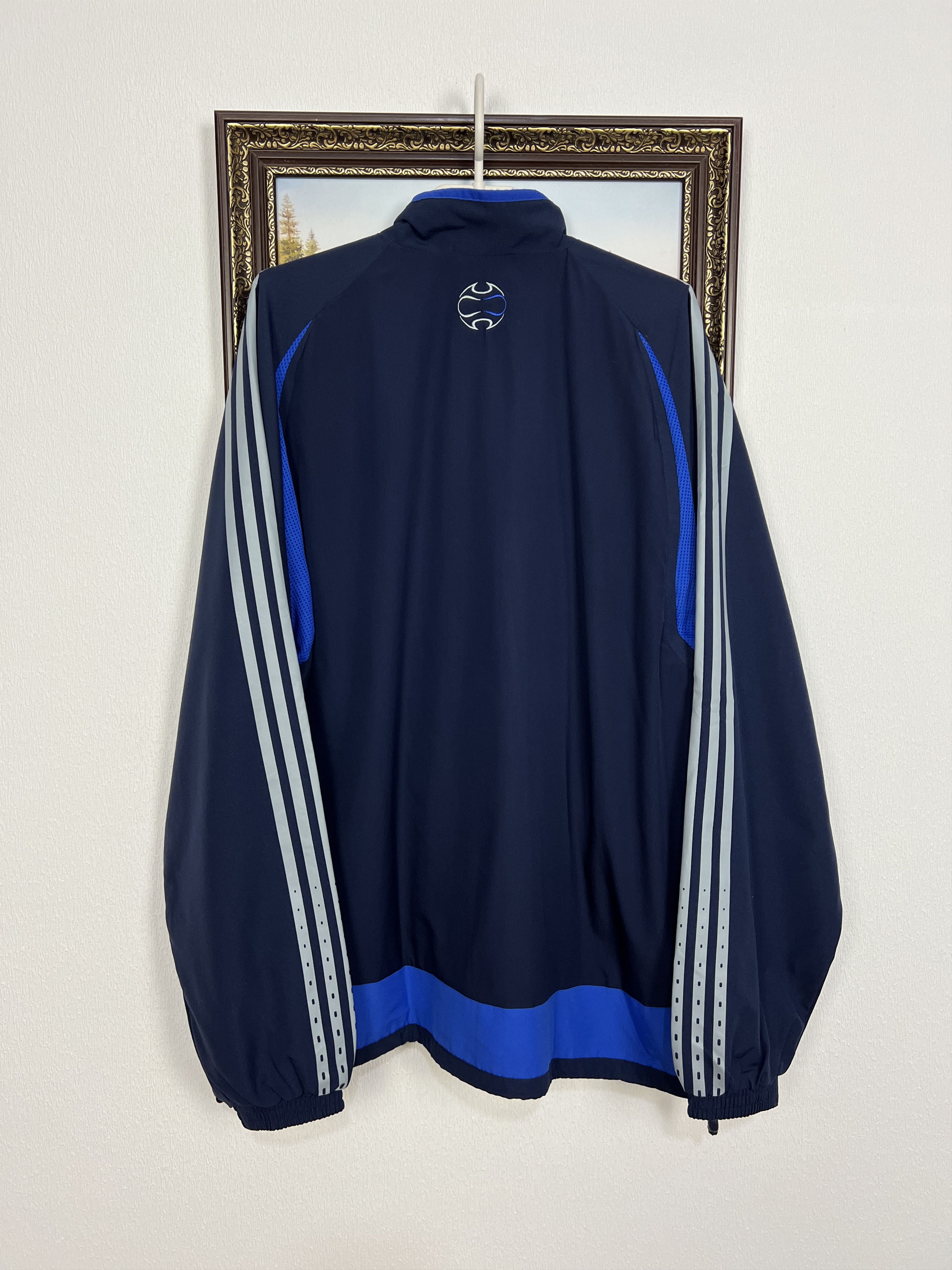Adidas Vintage Chelsea Football Jacket Soccer Track Top Zip Rare Size US XXL / EU 58 / 5 - 10 Thumbnail