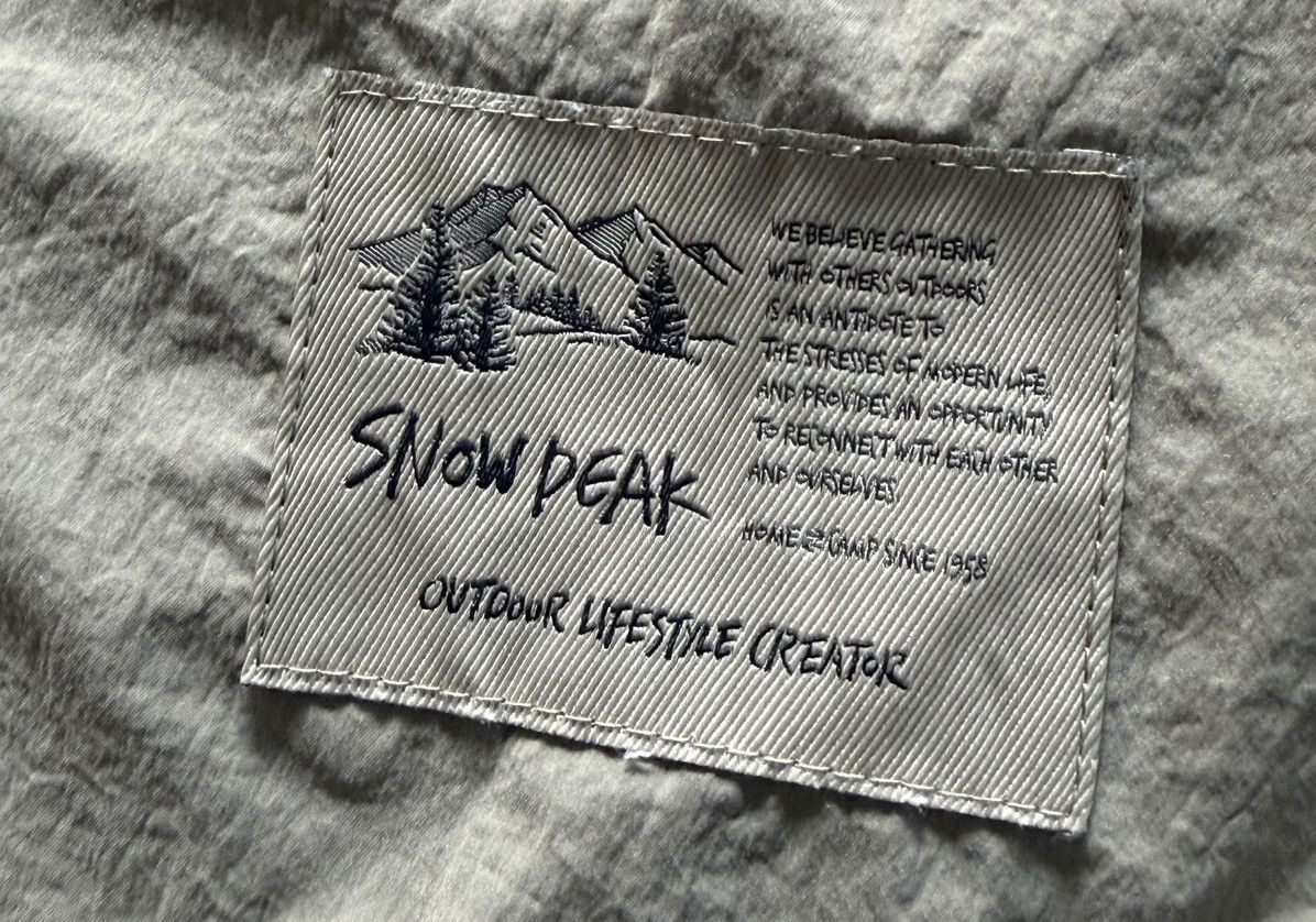 Snow Peak Snow Peak - Light rain jacket Size US L / EU 52-54 / 3 - 17 Thumbnail