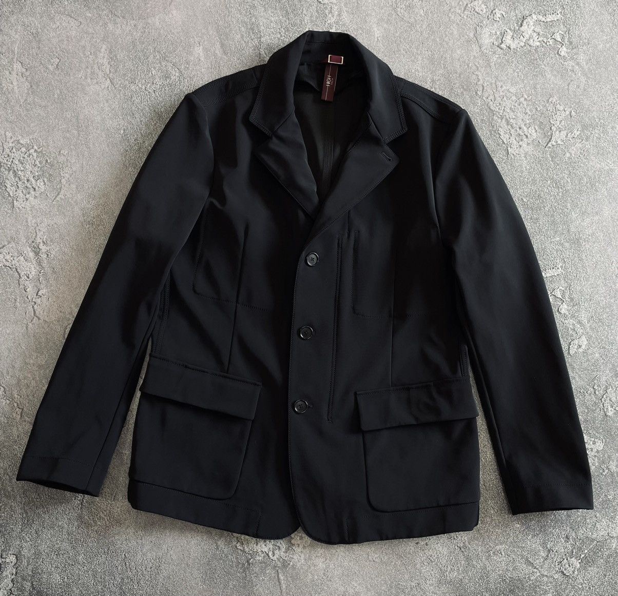 Other HIGH TECH by CLAIRE CAMPBELL Zip / Button Black Jacket IT 52 Size XXL / US 16-18 / IT 52-54 - 1 Thumbnail