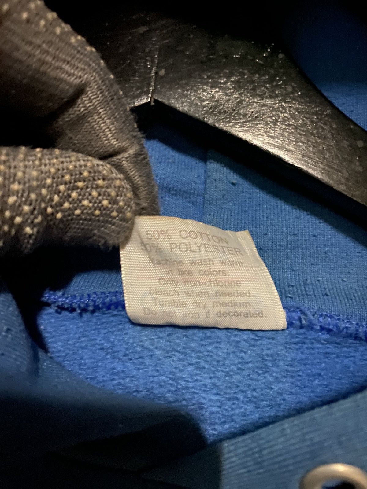 Vintage Vintage Champion Club USA-Made YALE Hoodie – Blue Collegiate Size US M / EU 48-50 / 2 - 6 Thumbnail