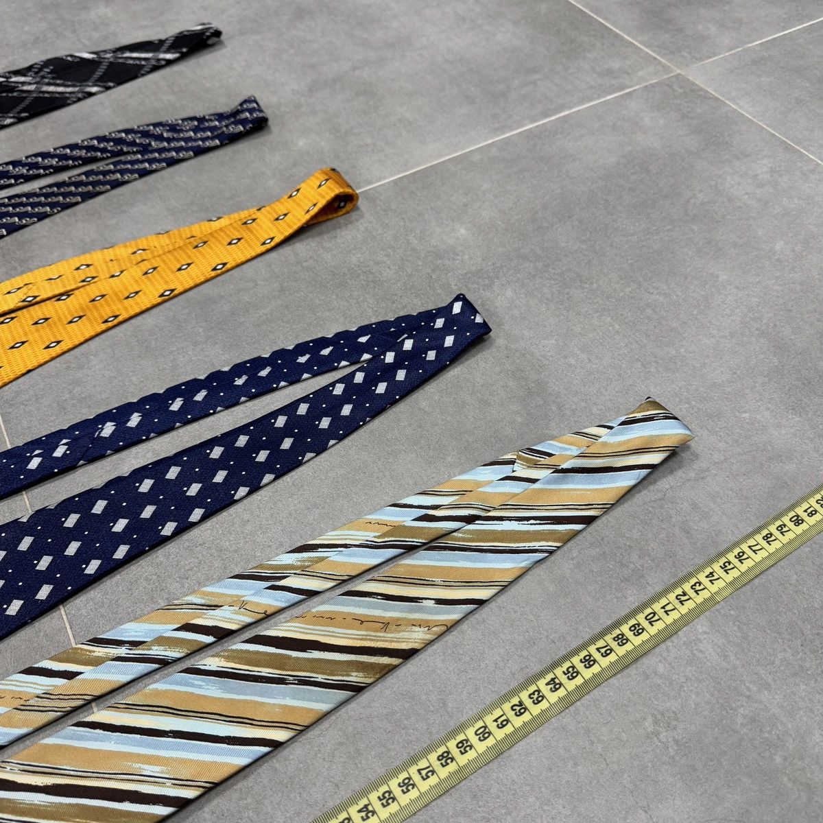 Versace × Vintage Vintage Gianni Versace Silk Ties x5 Size ONE SIZE - 4 Thumbnail