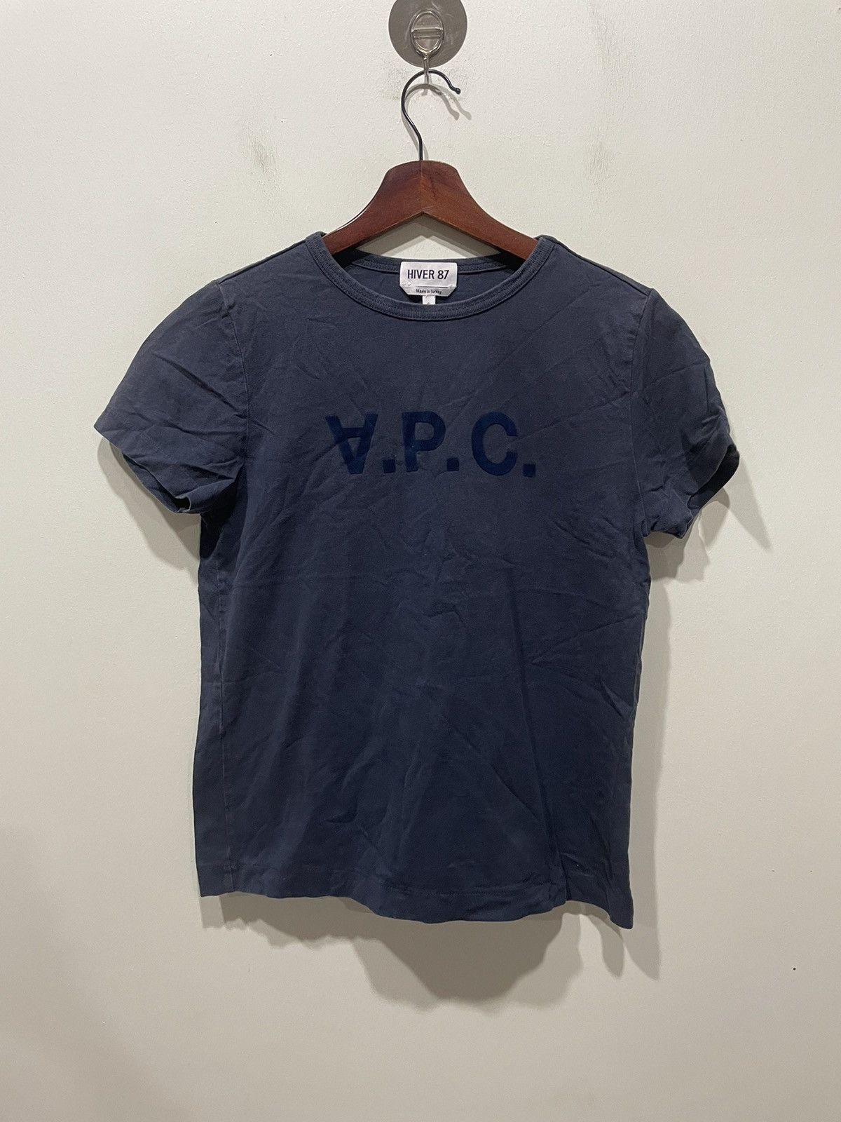 A.P.C. Hiver 87 Tshirt A.P.C logo print Size S / US 4 / IT 40 - 1 Thumbnail