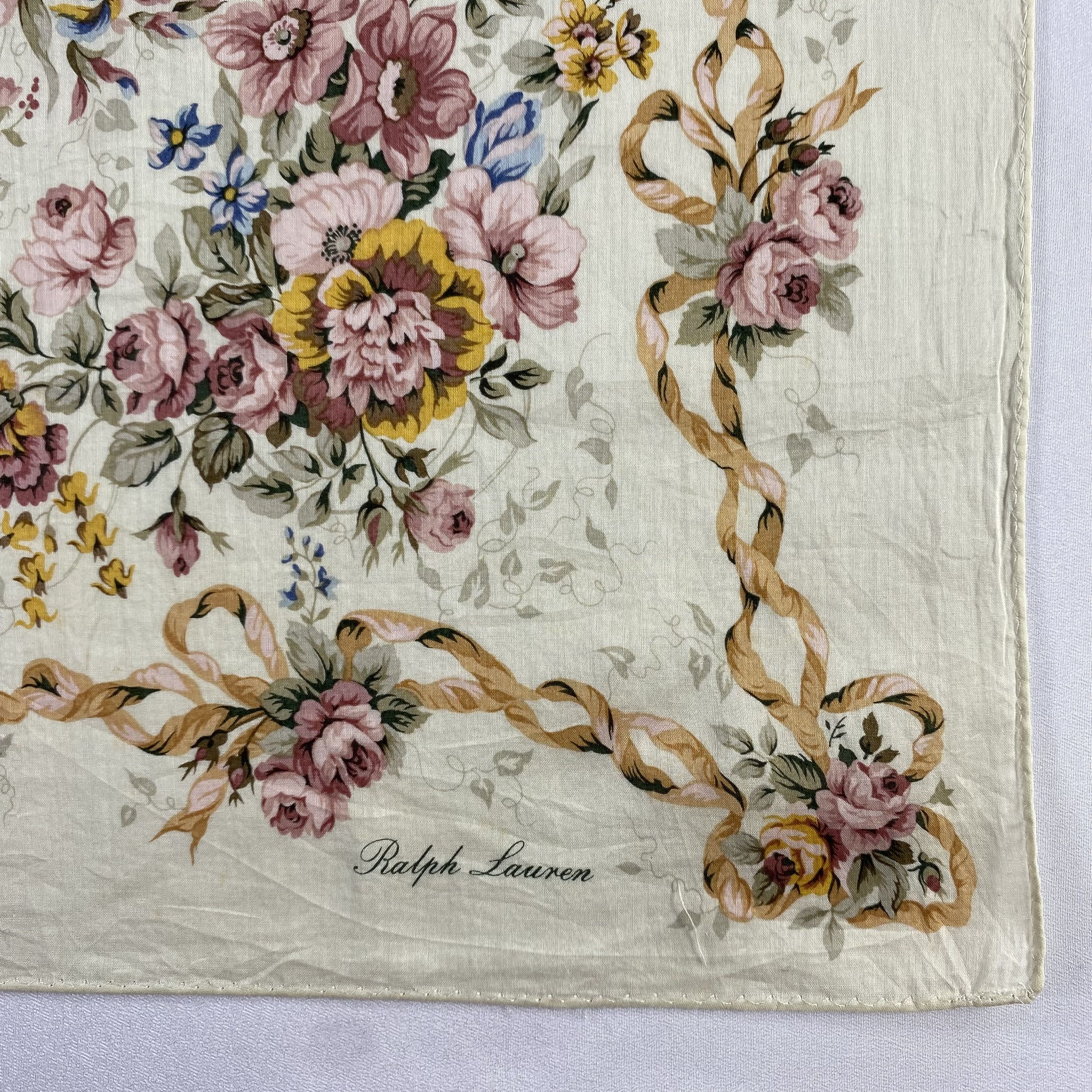 Ralph Lauren × Vintage Ralph Lauren Handkerchief / Neckerchief / Bandana-P641 Size ONE SIZE - 3 Thumbnail