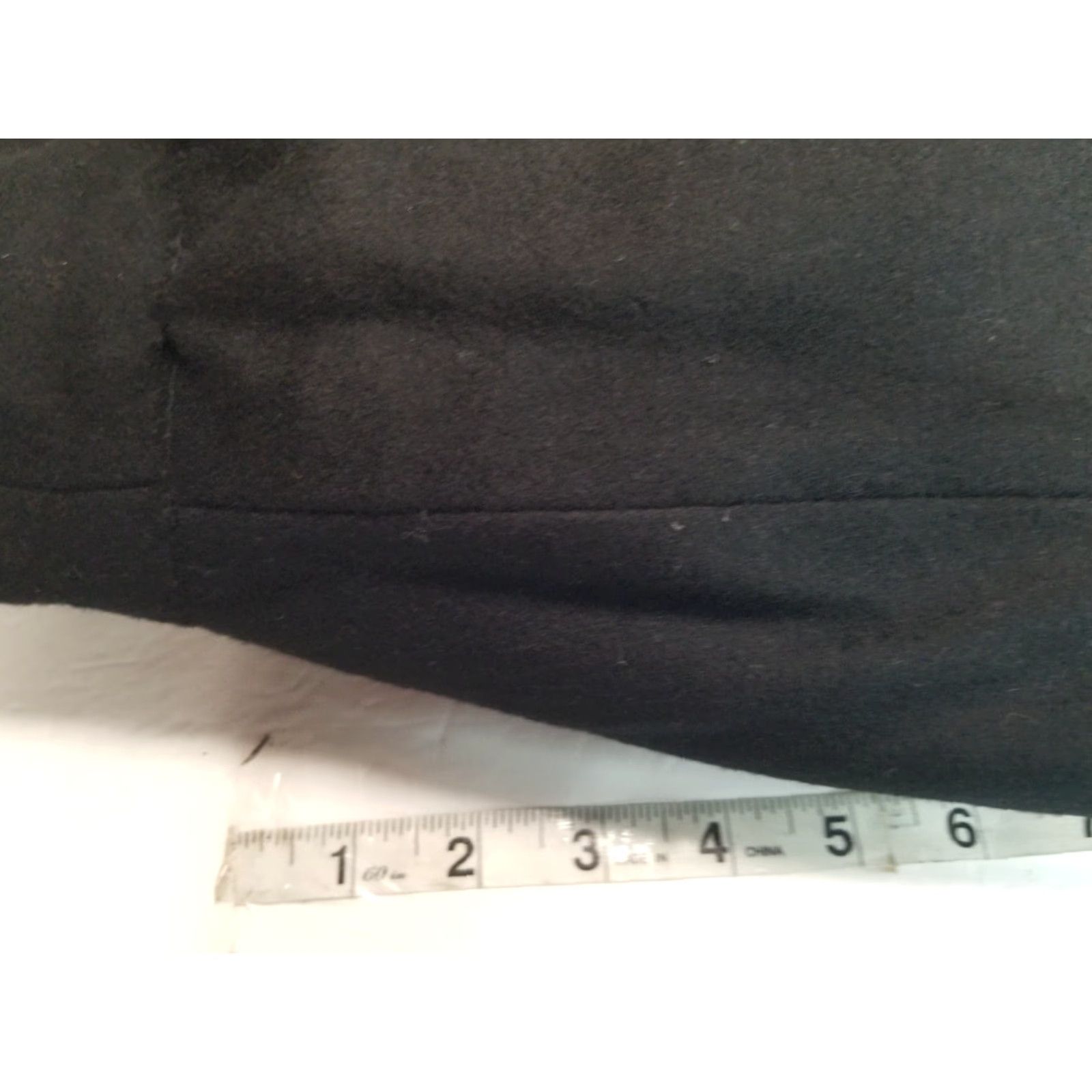 Vintage Defense Logistics Agency Men Overcoat Coat Wool Black 40S Lined Nylon Dry Clean Only Regular Modern Outdoor 40 Chest Mens Size US XXS / EU 40 - 5 Thumbnail