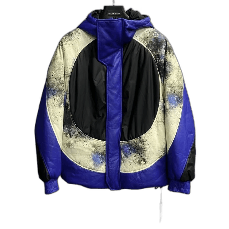 Louis Vuitton Louis Vuitton Blue Snow Pattern Jacket Size US M / EU 48-50 / 2 - 1 Thumbnail