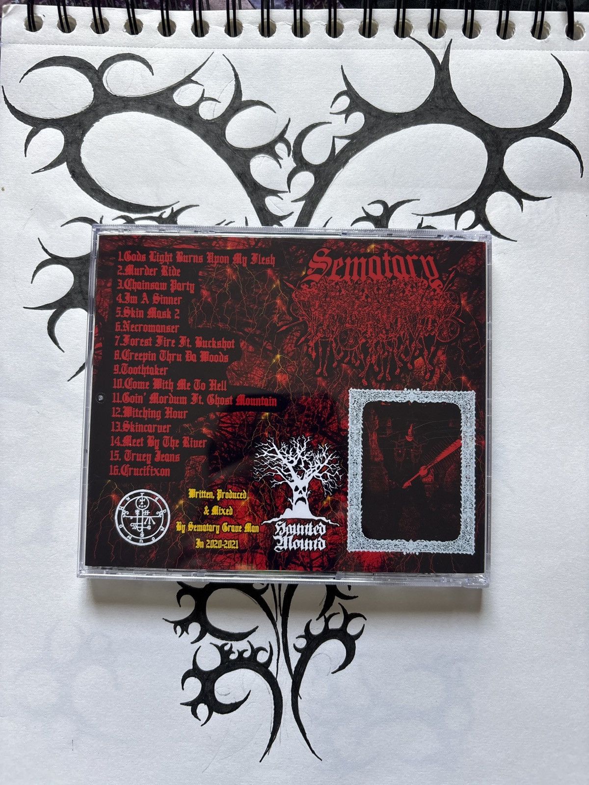 Haunted Mound Sematary - Rainbow Bridge 3 CD Size ONE SIZE - 2 Thumbnail
