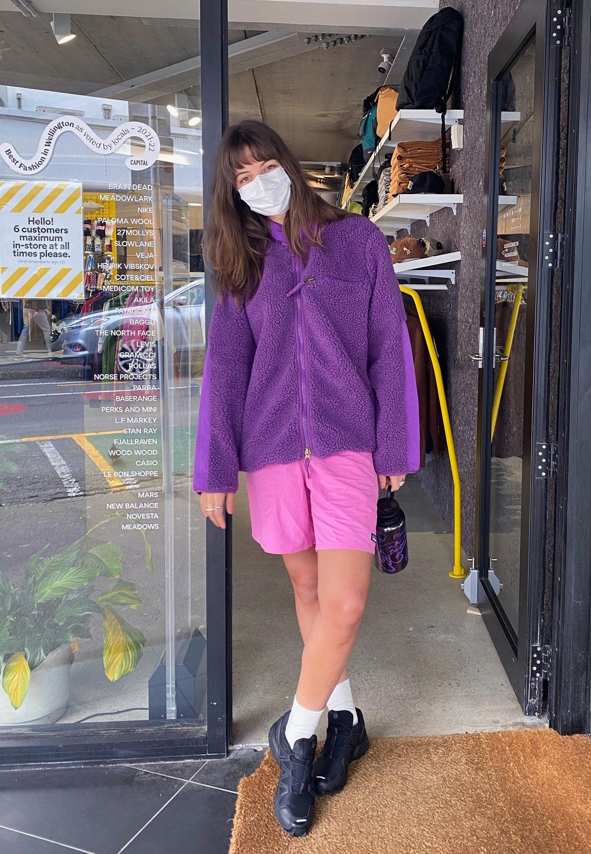 Stan Ray Stan Ray High Pile Fleece Zip-up Jacket in Purple Size Small Size US S / EU 44-46 / 1 - 14 Thumbnail