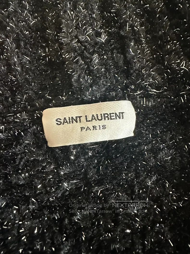Saint Laurent Paris Saint Laurent Paris Black Popular Cardigan Size S / US 4 / IT 40 - 2 Thumbnail