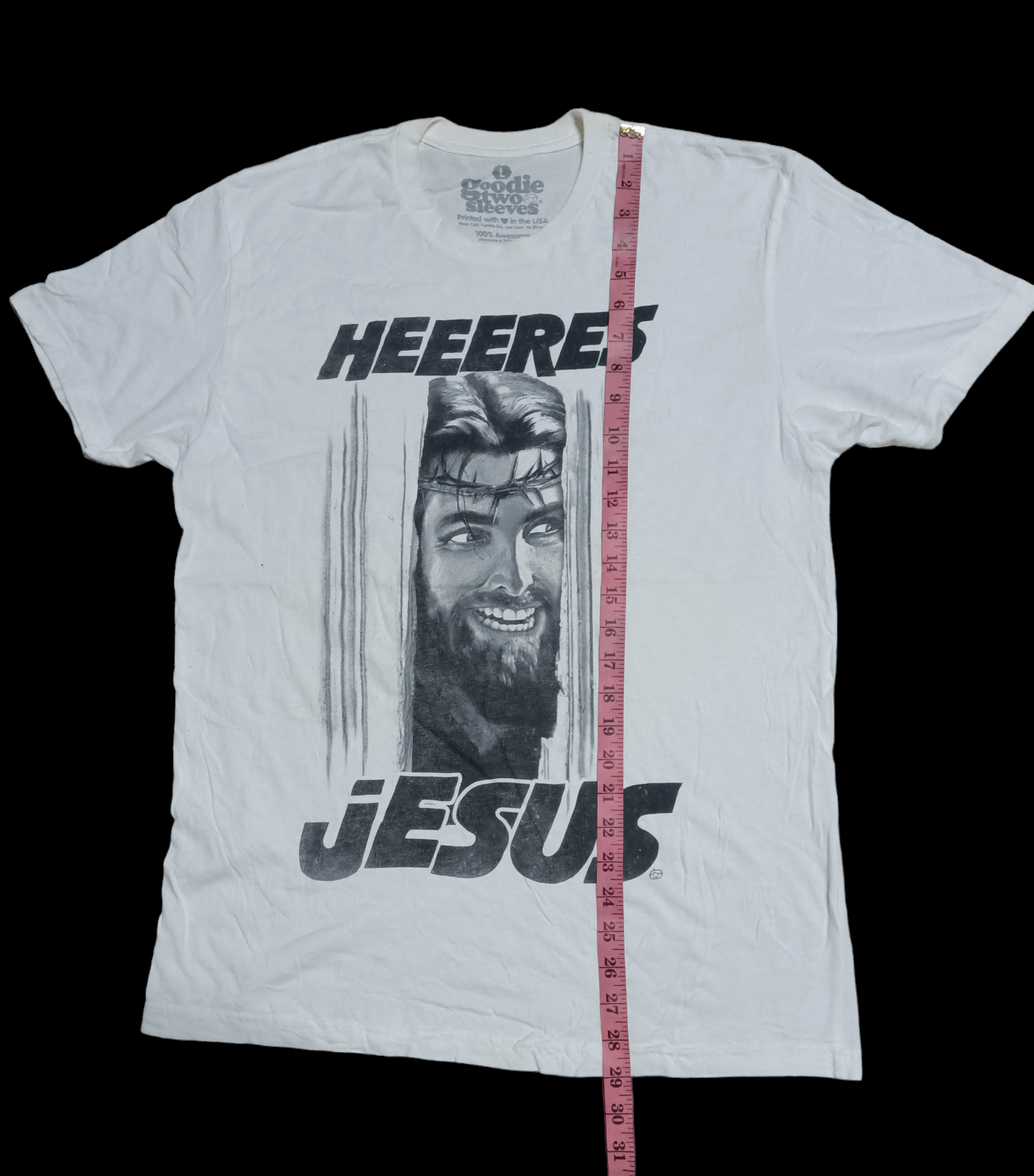 Vintage HEEERE'S JESUS x MOVIE x RELIGION x RARE Size US M / EU 48-50 / 2 - 4 Thumbnail