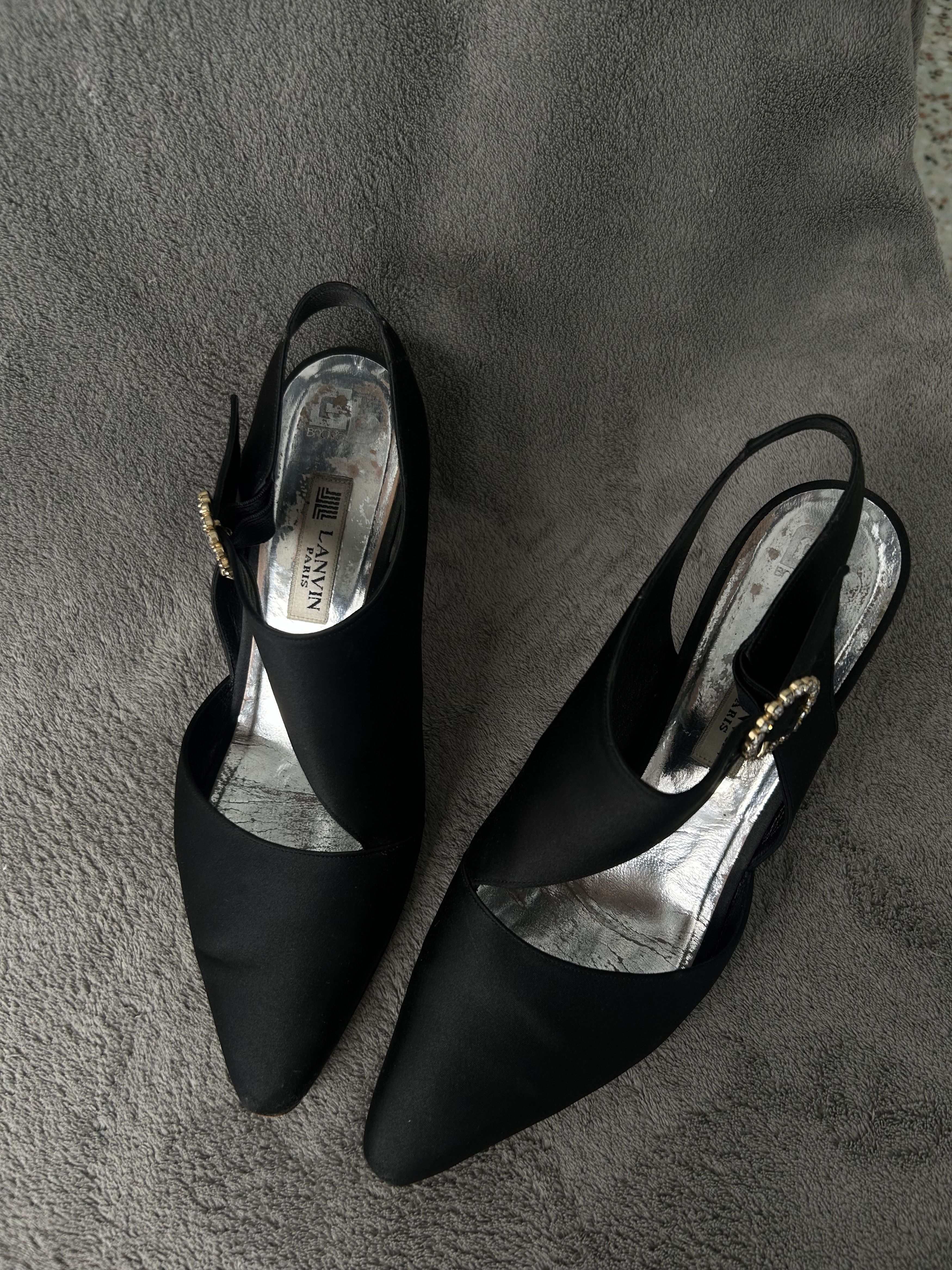 Lanvin Vintage LANVIN Paris Heels Size US 10 / IT 40 - 1 Thumbnail
