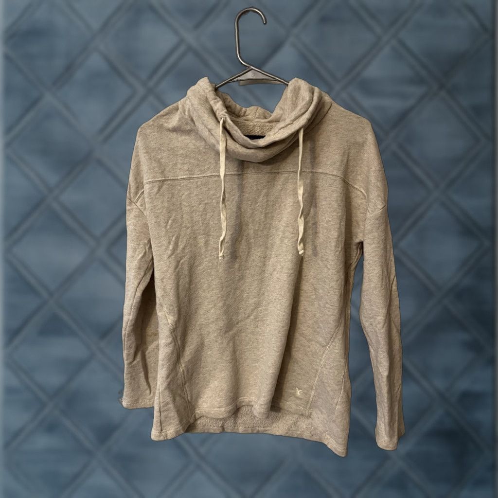American Eagle Outfitters American Eagle Cowl Neck Sweater Beige Brown Size Medium Womens Pullover M Beige Cowl Neck 90s? (no, avoid uncertain) Size M / US 6-8 / IT 42-44 - 1 Thumbnail
