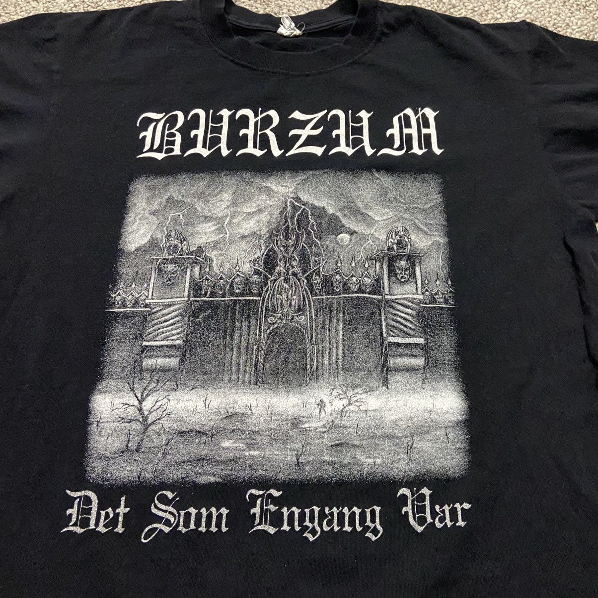 Band Tees 2000s Burzum Shirt Size US L / EU 52-54 / 3 - 1 Thumbnail