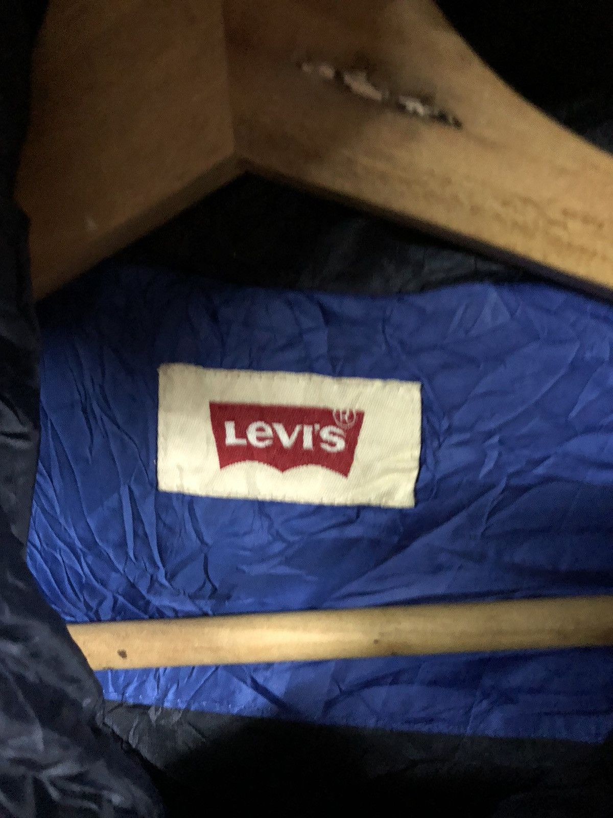 Designer × Levi's Vintage Y2K Levis puffer Jacket Hoodie Size US S / EU 44-46 / 1 - 5 Thumbnail