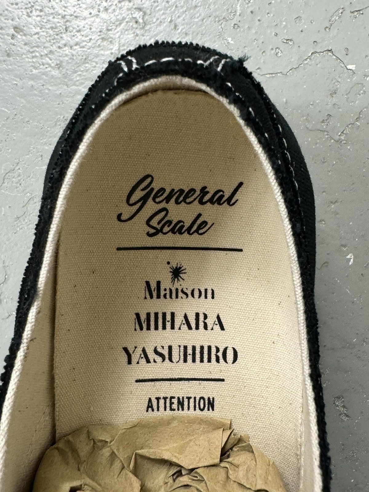 Maison MIHARA YASUHIRO MAISON MIHARA YASUHIRO Black Vintage Like Derbys Size US 7 / EU 40 - 7 Thumbnail