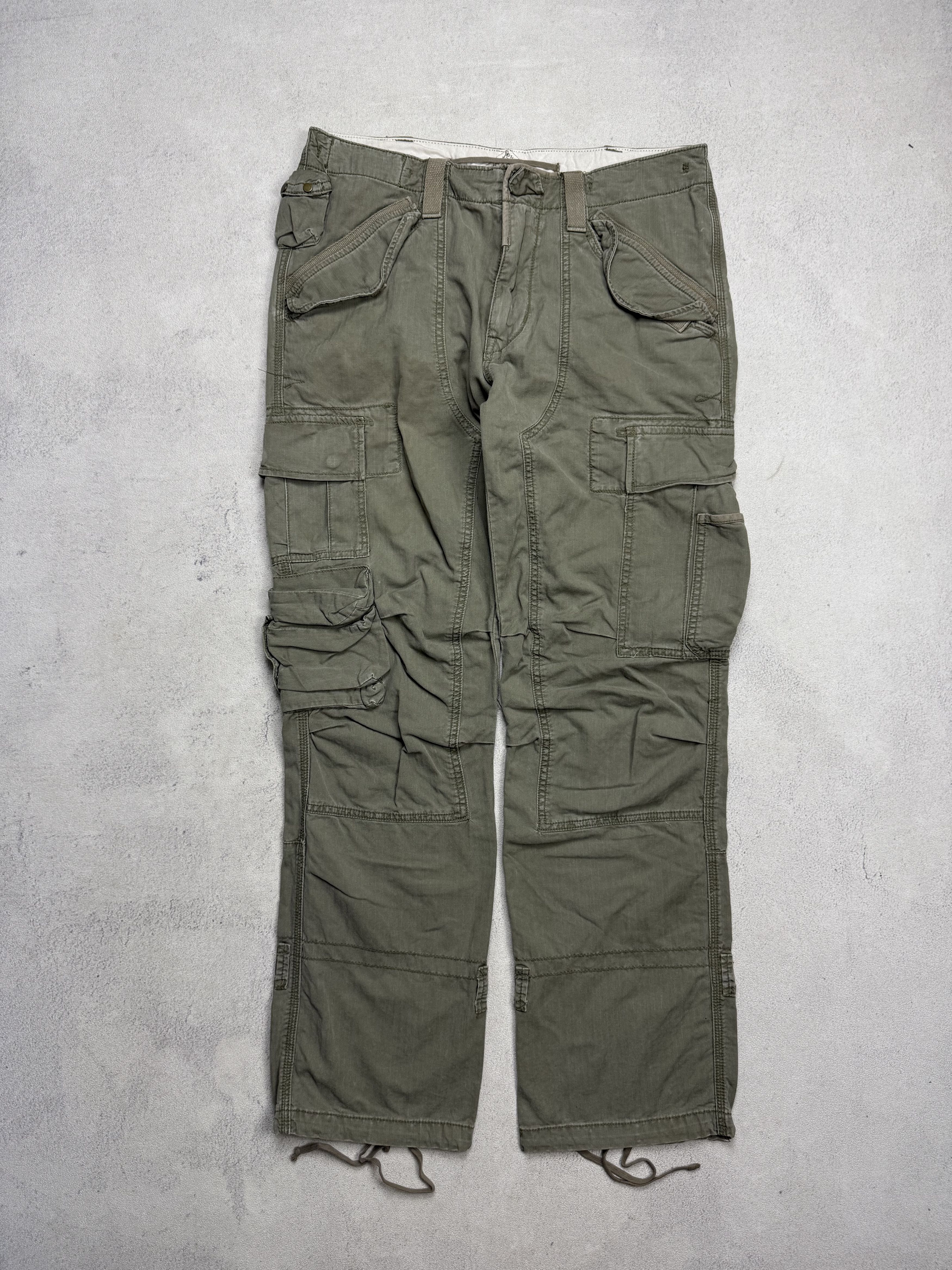 Polo Ralph Lauren Polo Ralph Lauren Cargo Pants Multi Pocket Size US 33 - 1 Thumbnail
