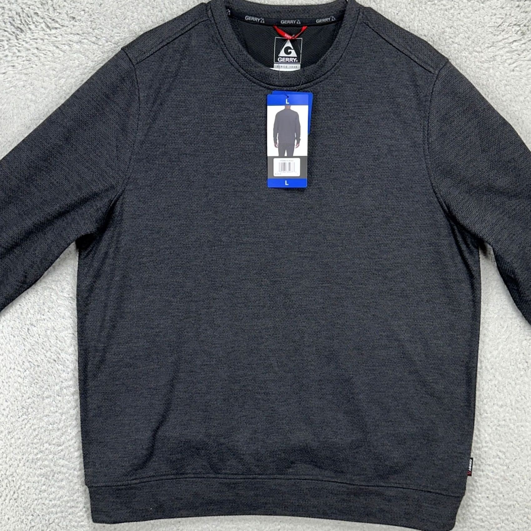 Vintage Gerry Sweatshirt Mens Large Black Pullover Crewneck Long Sleeve Size US L / EU 52-54 / 3 - 2 Thumbnail