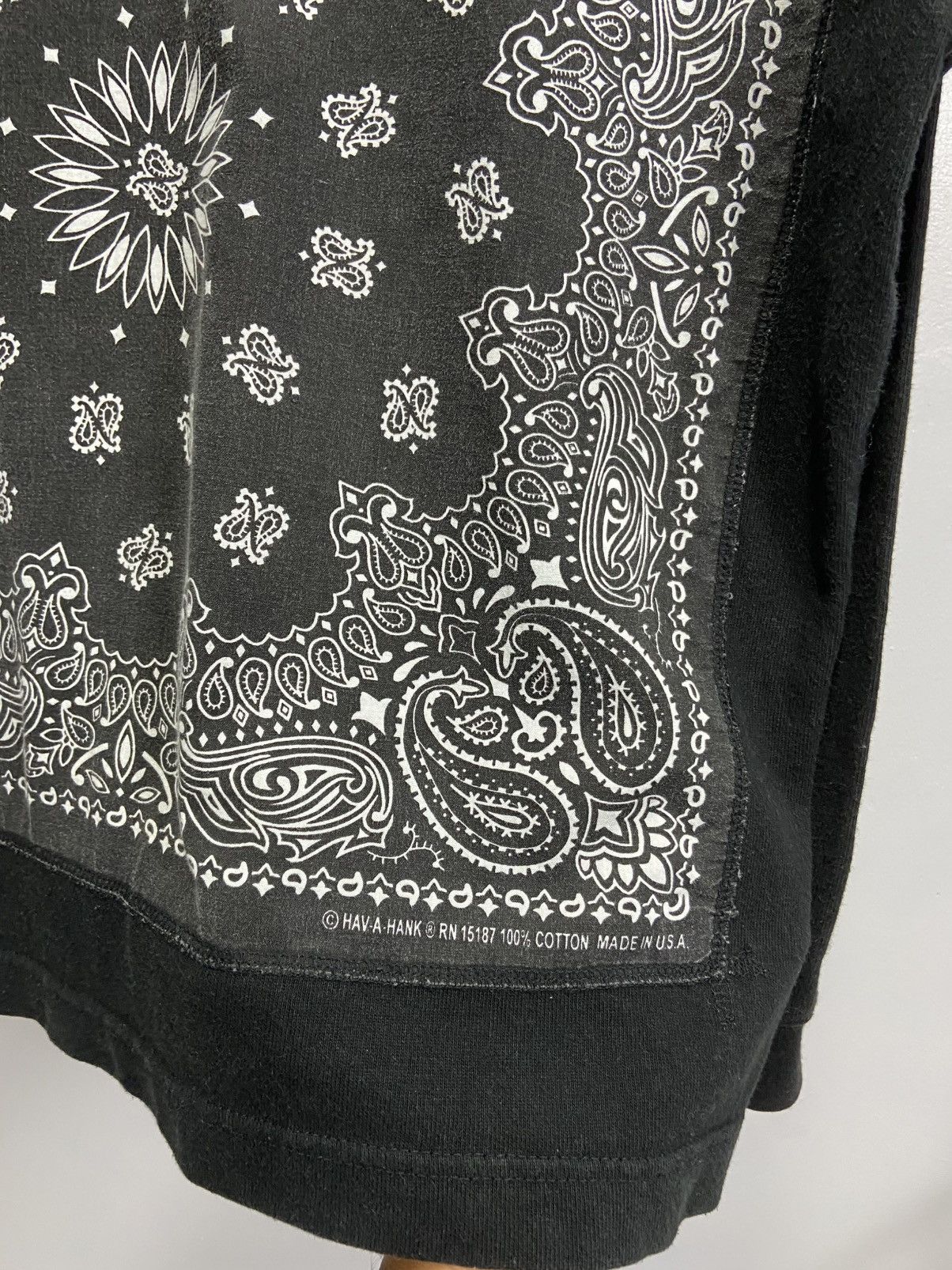 Japanese Brand Paisley Bandana Made In USA long sleeve Size US M / EU 48-50 / 2 - 4 Thumbnail