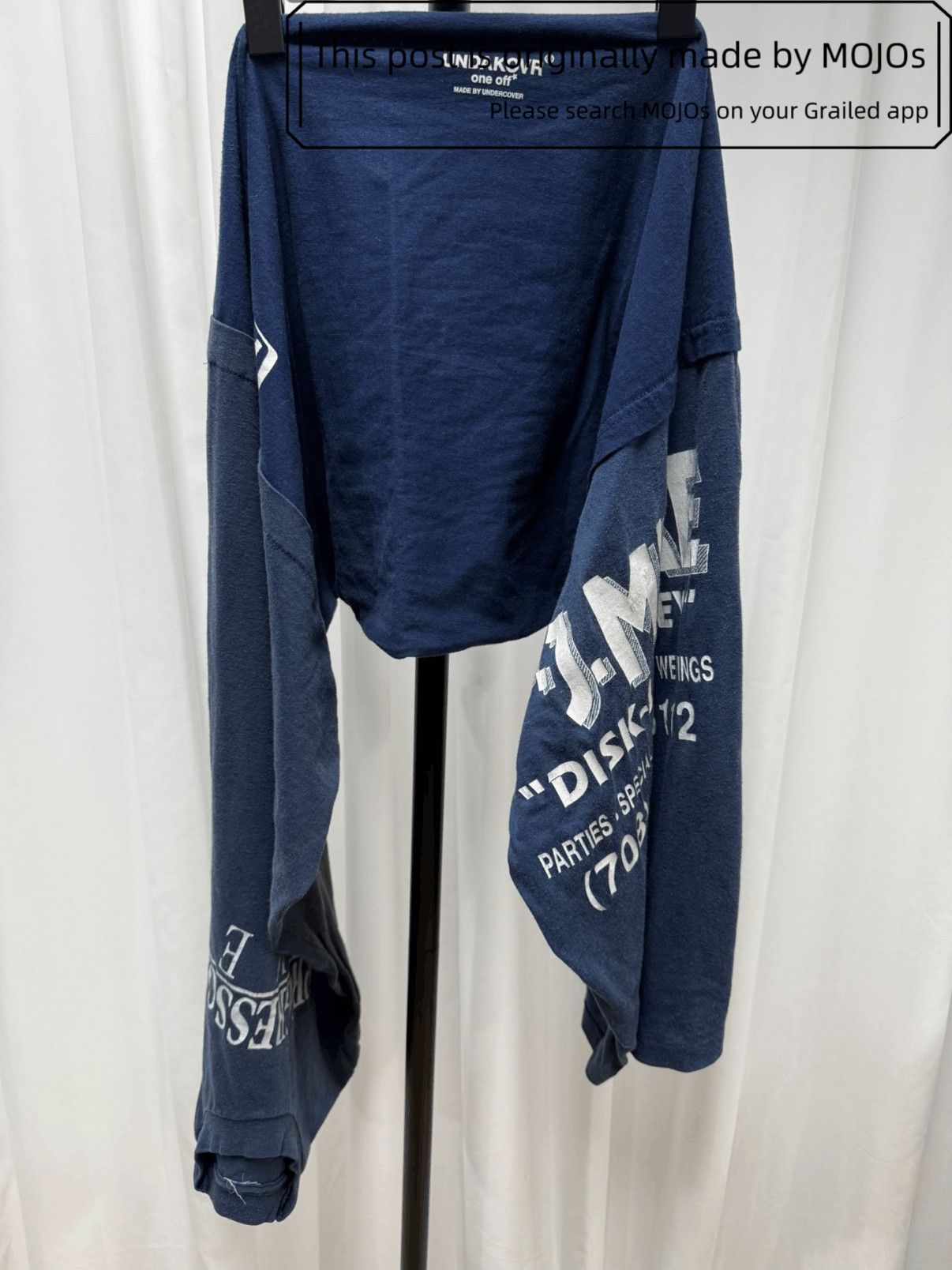 UNDAKOVR one off Tシャツリメイクストール undercover Undercover **Rare**Undercover T-shirt scarf 2006 collection | Grailed