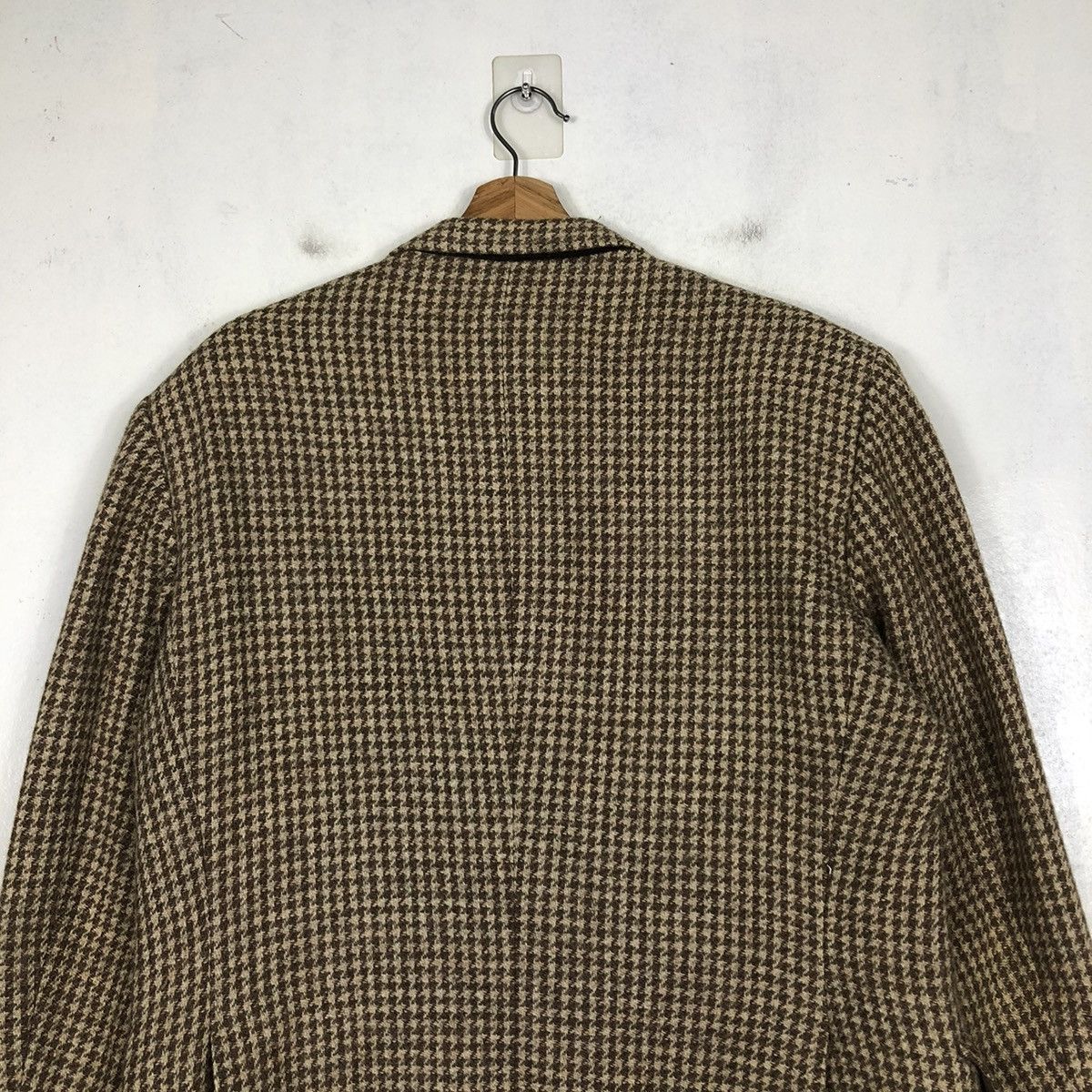 Harris Tweed 📌VINTAGE DOUBLE BREAST WOOL HARRIS TWEED HERRINBONE Size US M / EU 48-50 / 2 - 10 Thumbnail