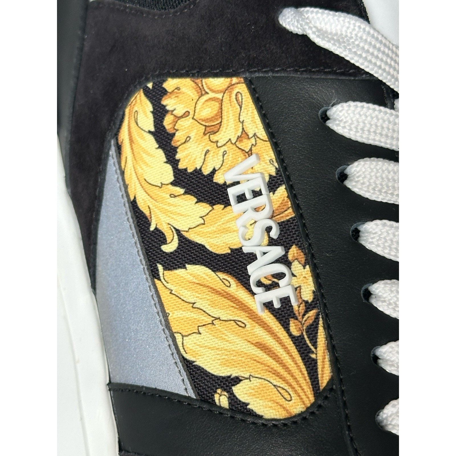 Versace Versace Medusa Men’s Black/Gold Sneakers 12 US 1011942 Size US 12 / EU 45 - 5 Thumbnail