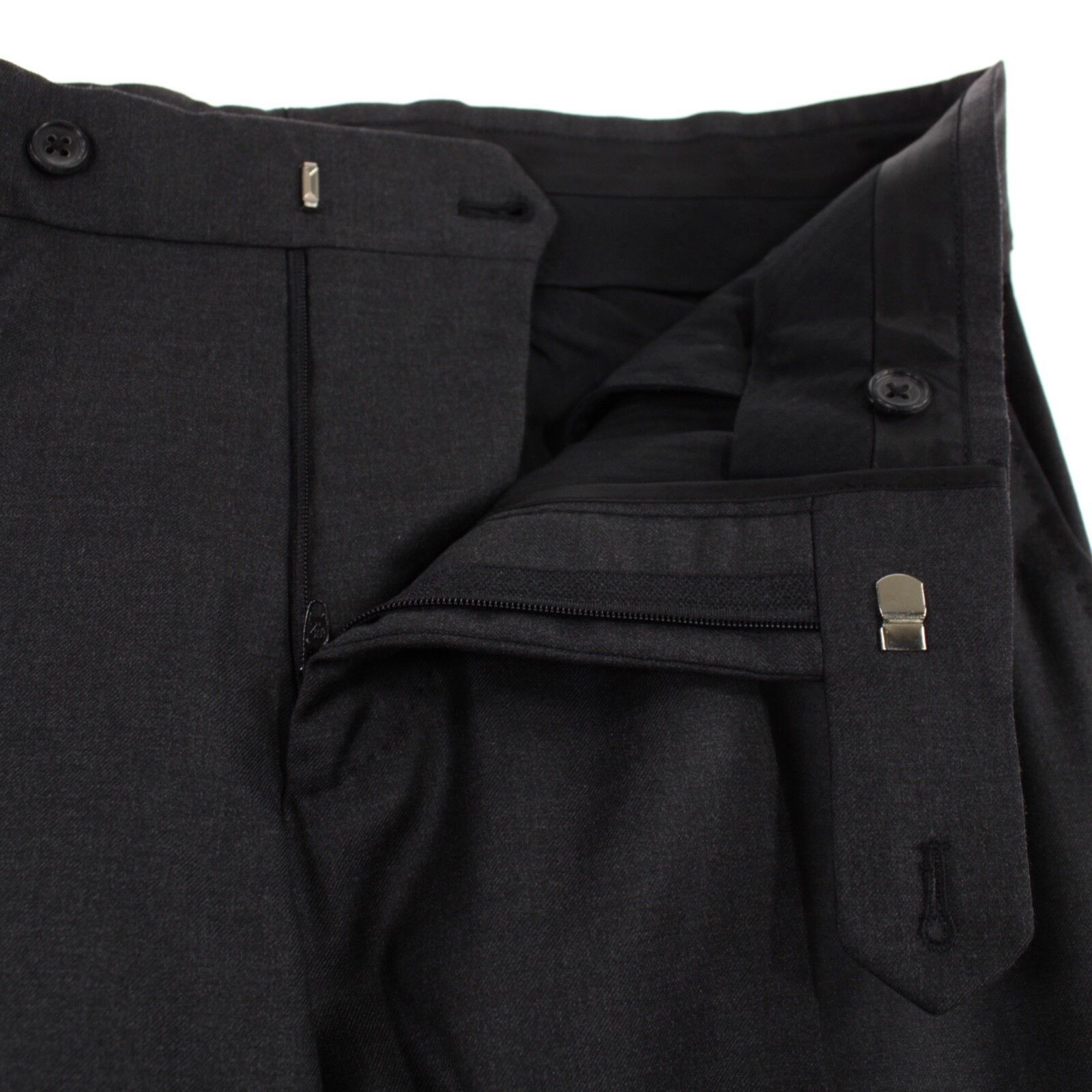 Belvest Belvest New with tags Dress Pants Size 28 US In Gray Size US 28 / EU 44 - 3 Thumbnail